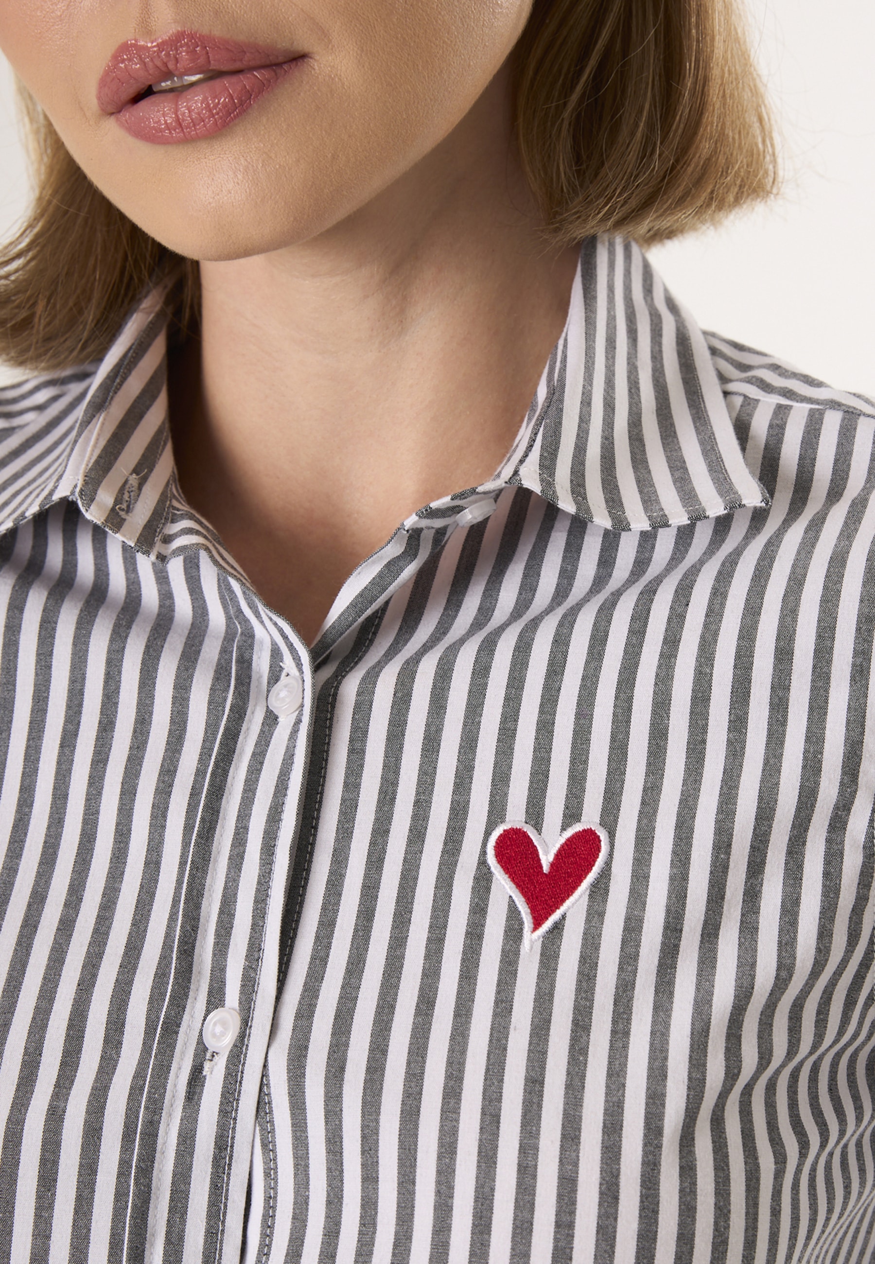 Felix Hardy Langarmbluse »Gestreiftes Langarmhemd«