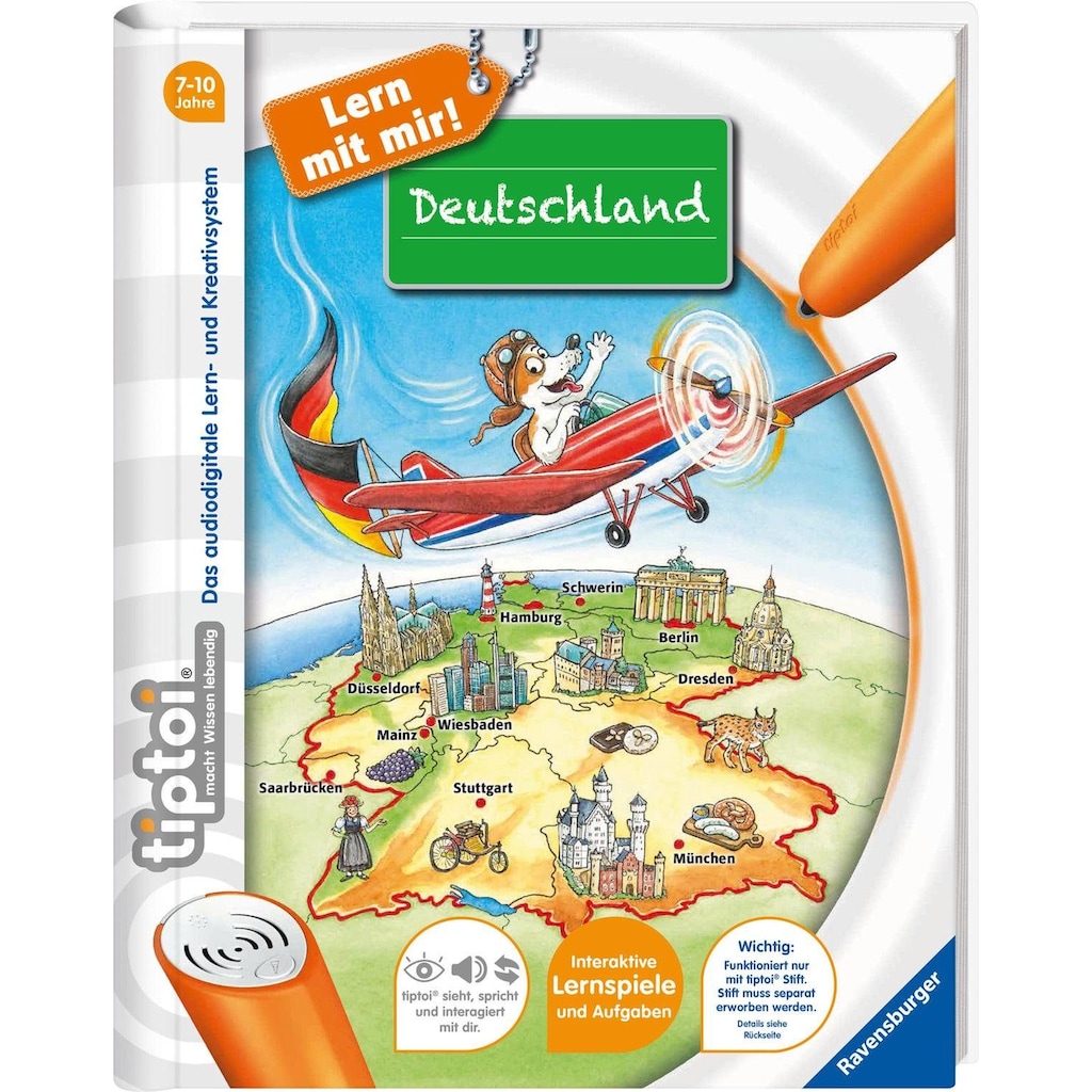 Ravensburger Buch »tiptoi® Lern mit mir! - Deutschland«