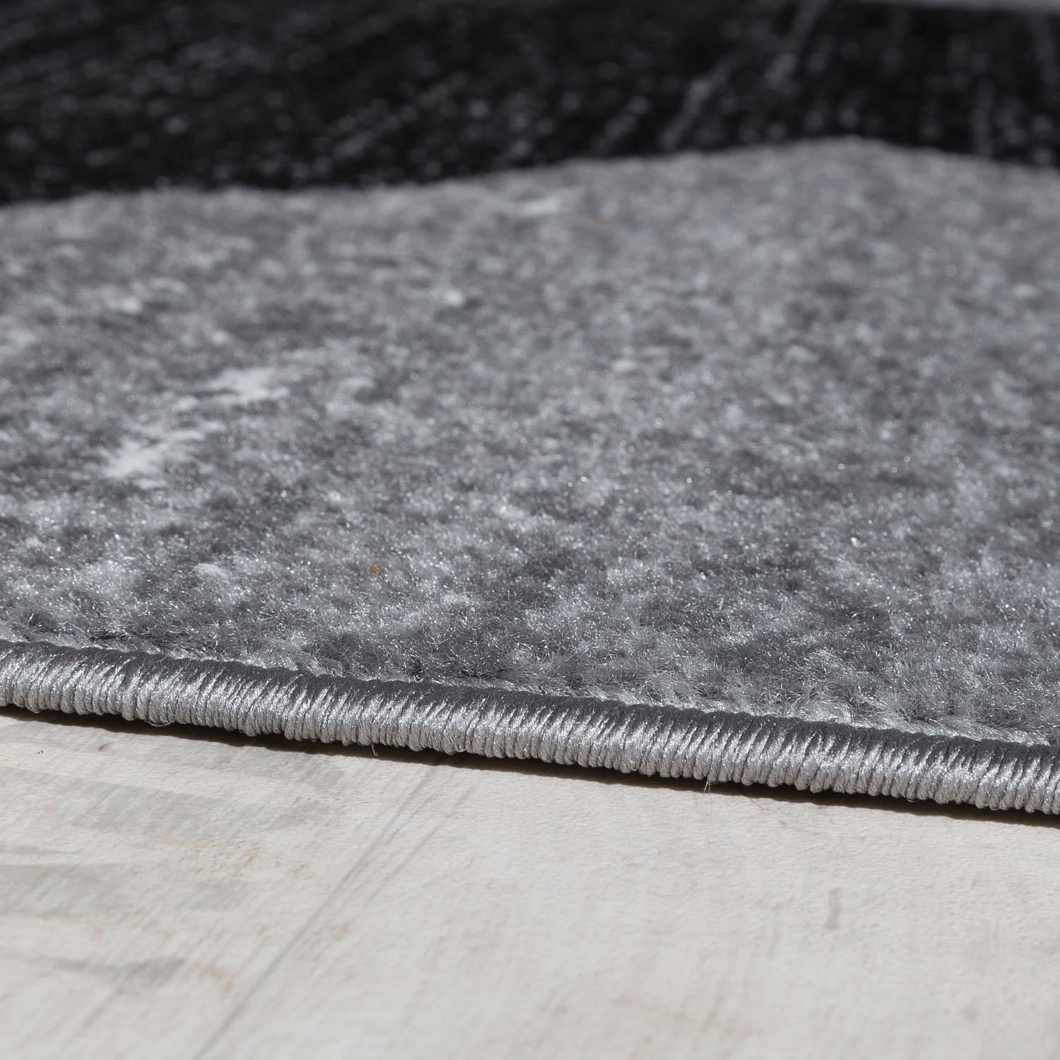 Paco Home Teppich »Fiesta 116«, rechteckig, 12 mm Höhe, Kurzflor, Motiv Stern, ideal im Wohnzimmer & Schlafzimmer