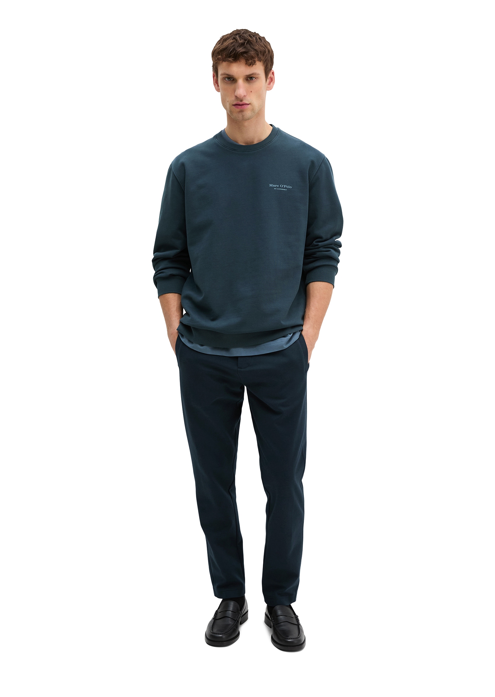 Marc O'Polo Sweatshirt , regular fit mit Logoprint auf der Rückseite
