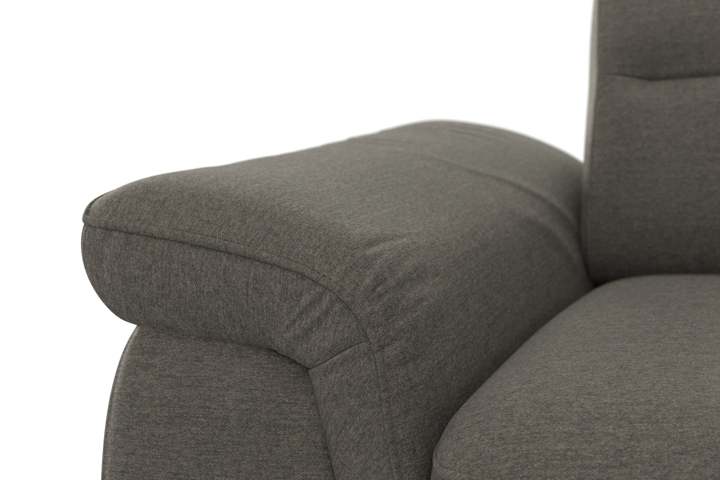 sit&more Ecksofa »Sinatra L-Form«, mit Ottomane, optional mit Kopfteilverstellung und Armteilfunktion
