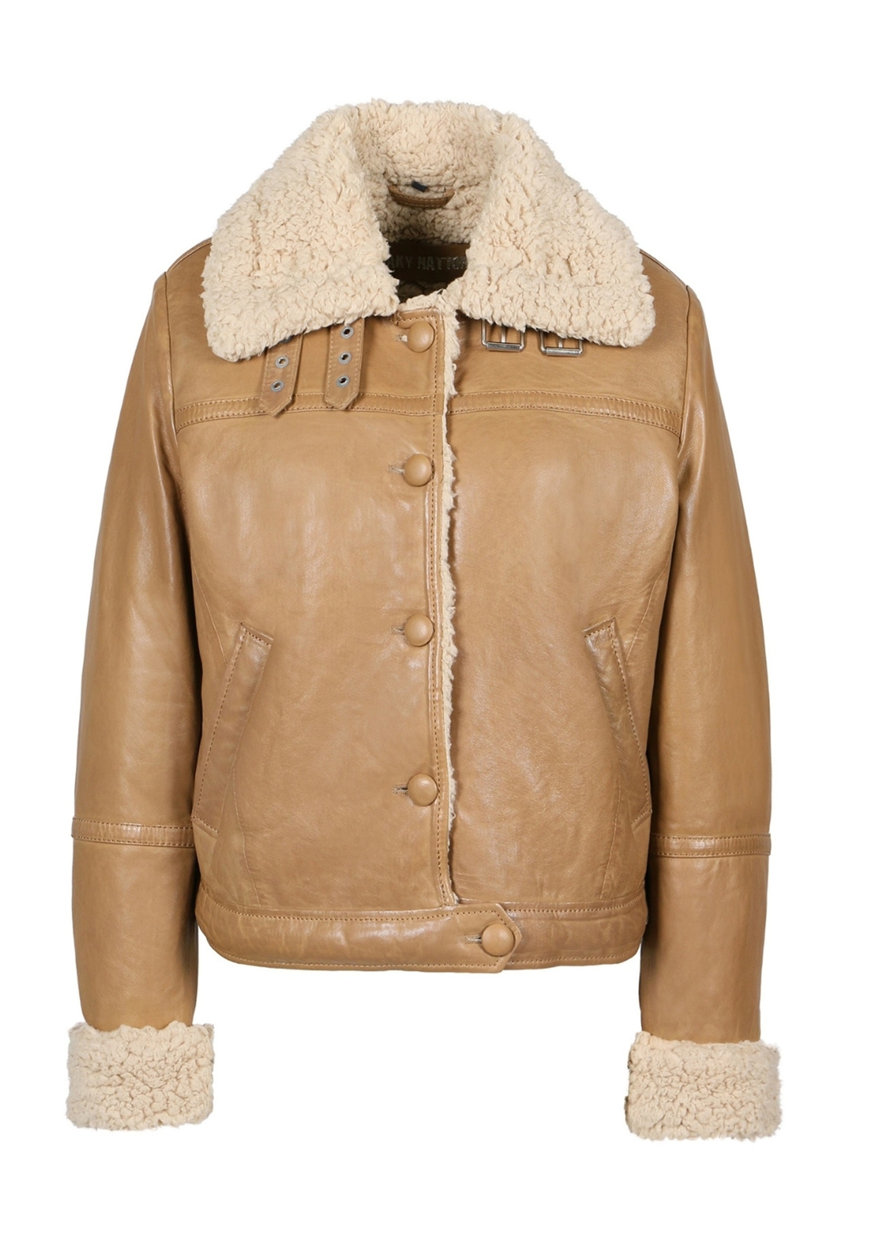 Freaky Nation Lederjacke »Cozy Mood-FN«