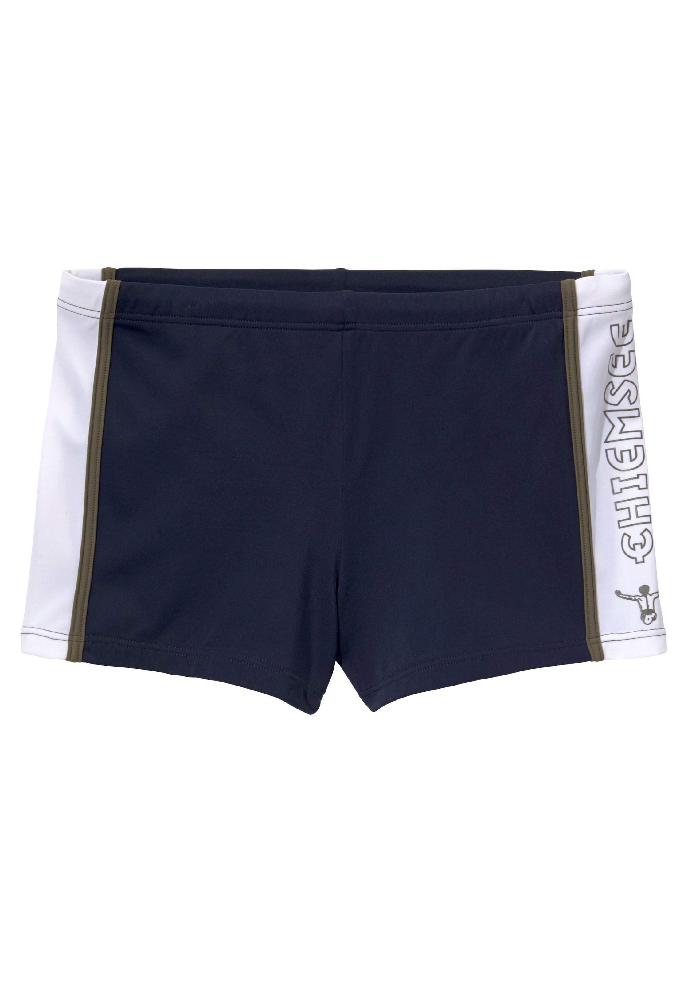 Bild von Chiemsee Boxer-Badehose, mit Kontrasteinsätzen