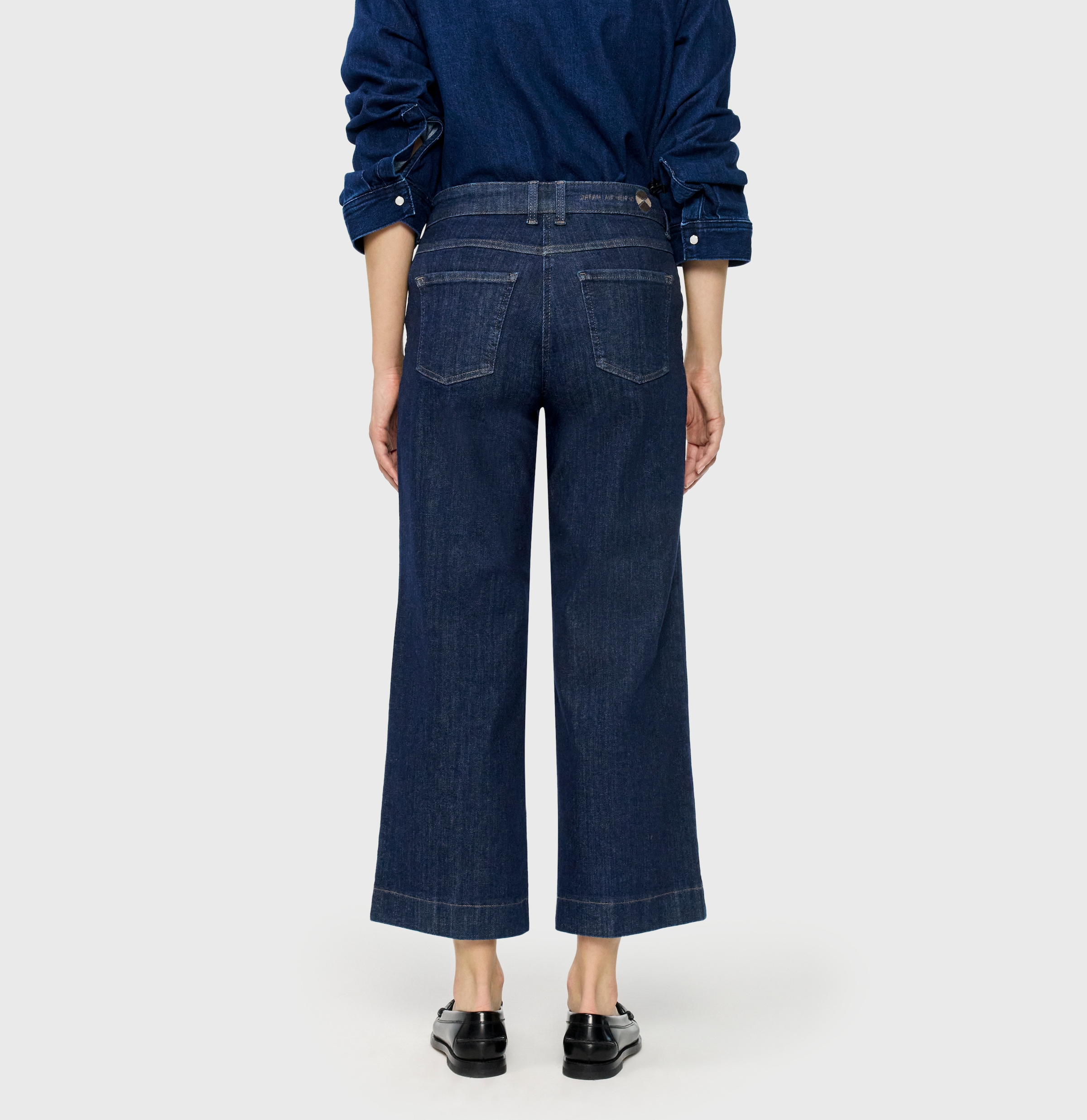 MAC 7/8-Jeans »Wide Fit, Culotte« Figurformender Shaping-Effekt