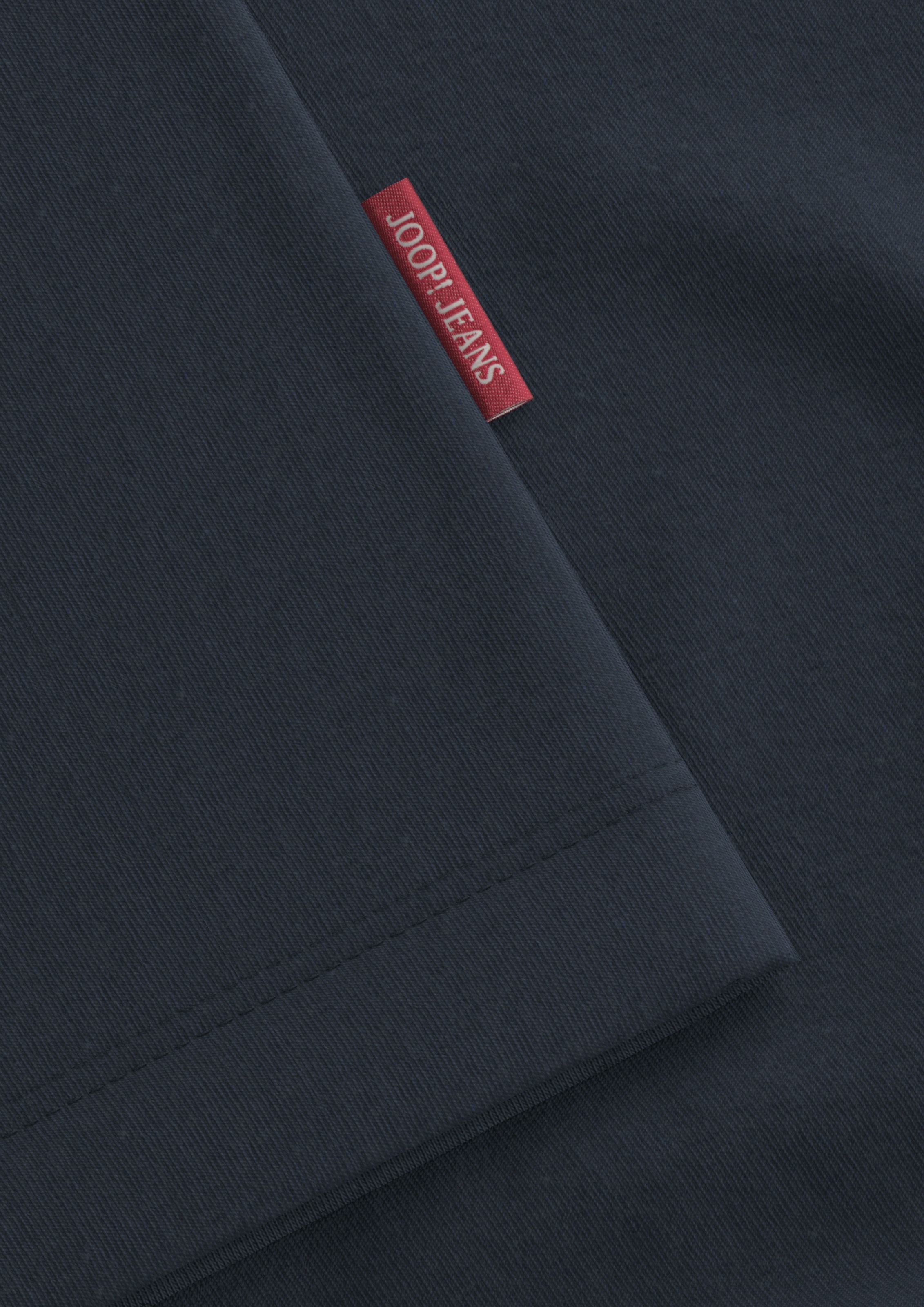 Joop Jeans Rundhalsshirt »Cedric«, Etikett seitlich am Rumpf, elastischer Rundhalsausschnitt