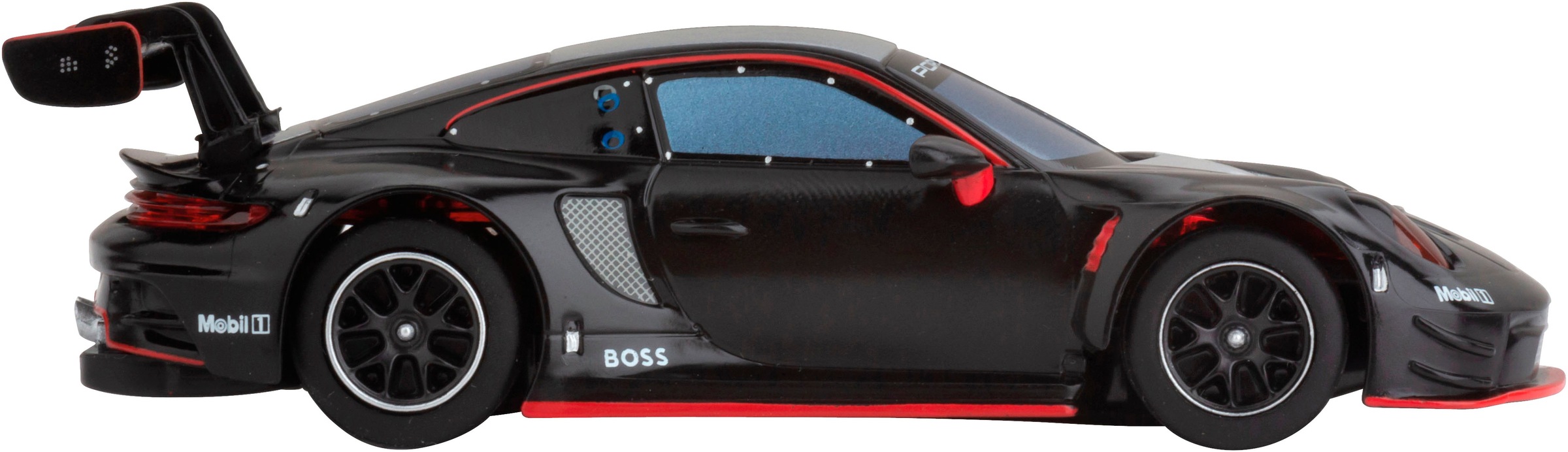 Carrera® Rennbahn-Auto »Carrera Hybrid, Porsche 911 GT3 R, Black Devil«