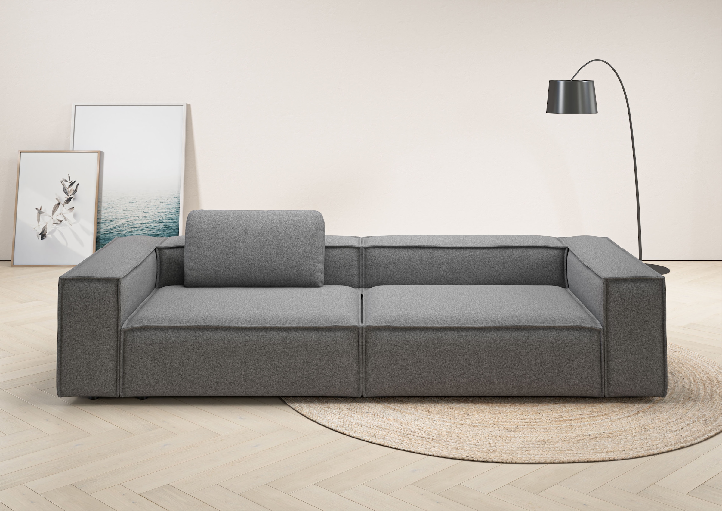 Home affaire 3-Sitzer »Watertown moderner 3-Sitzer« extra breites Sofa mit günstig online kaufen