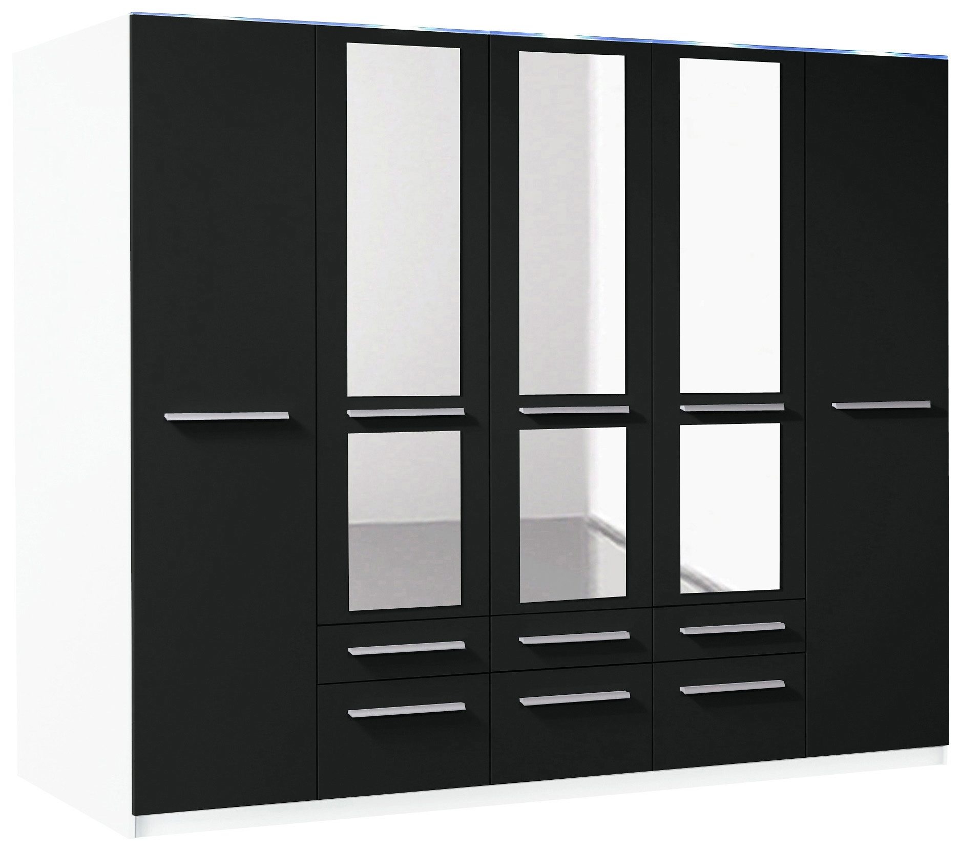 priess Kleiderschrank »Schrank Garderobe Wäscheschrank Barcelona in 5 Breit günstig online kaufen