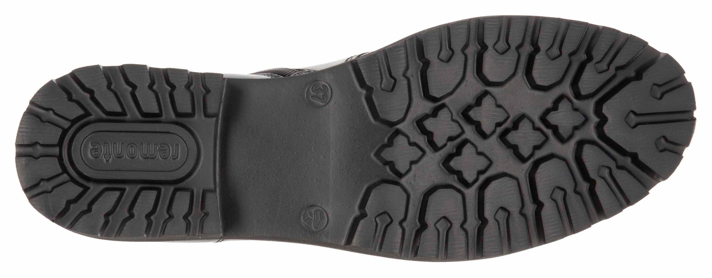 Remonte Stiefelette, Blockabsatz, Boots mit abnehmbarer Zierkette
