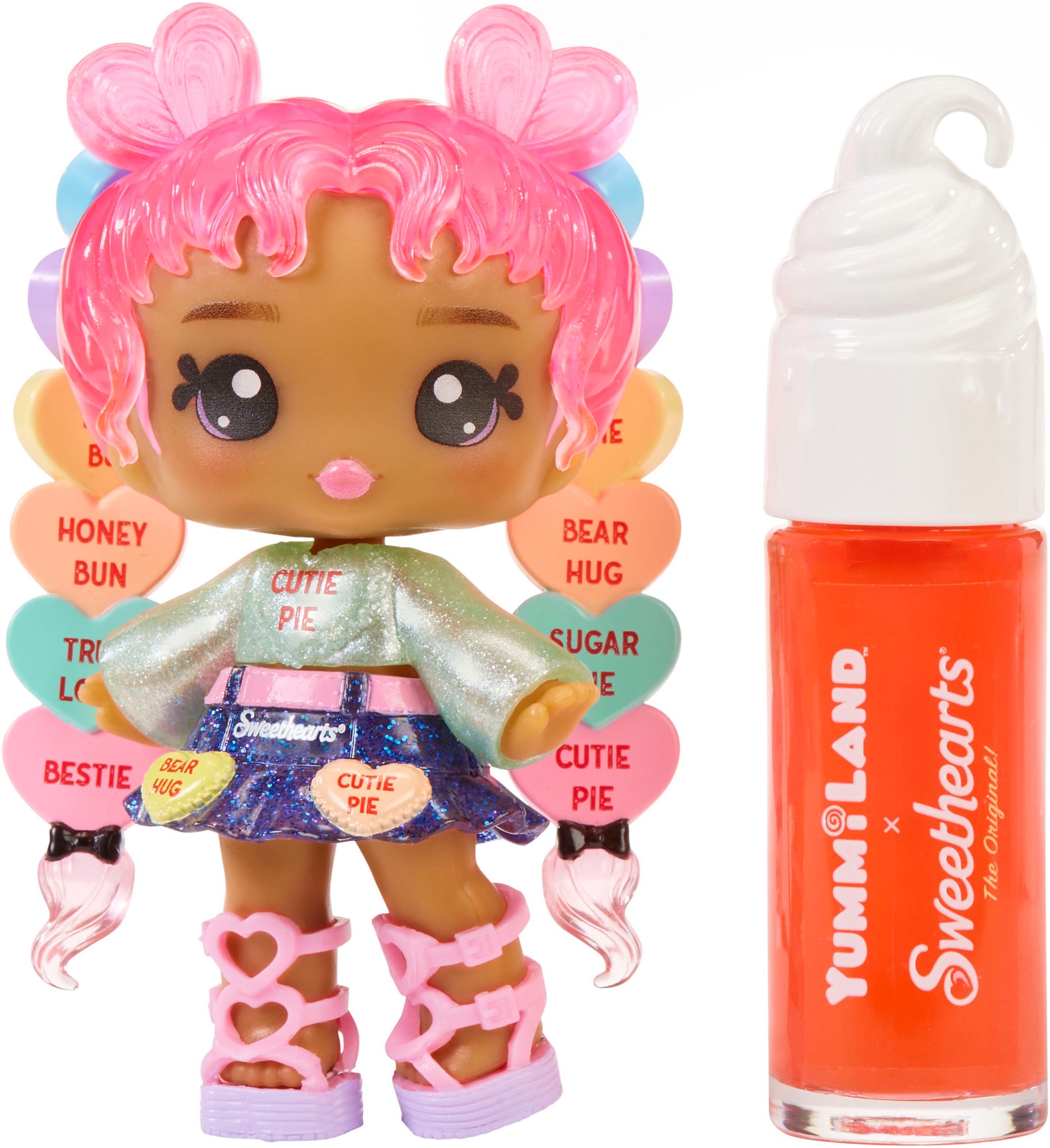 YUMMILAND Minipuppe »Yummiland Sweet Lip Gloss-Lily Hearts« inklusive Schlü günstig online kaufen