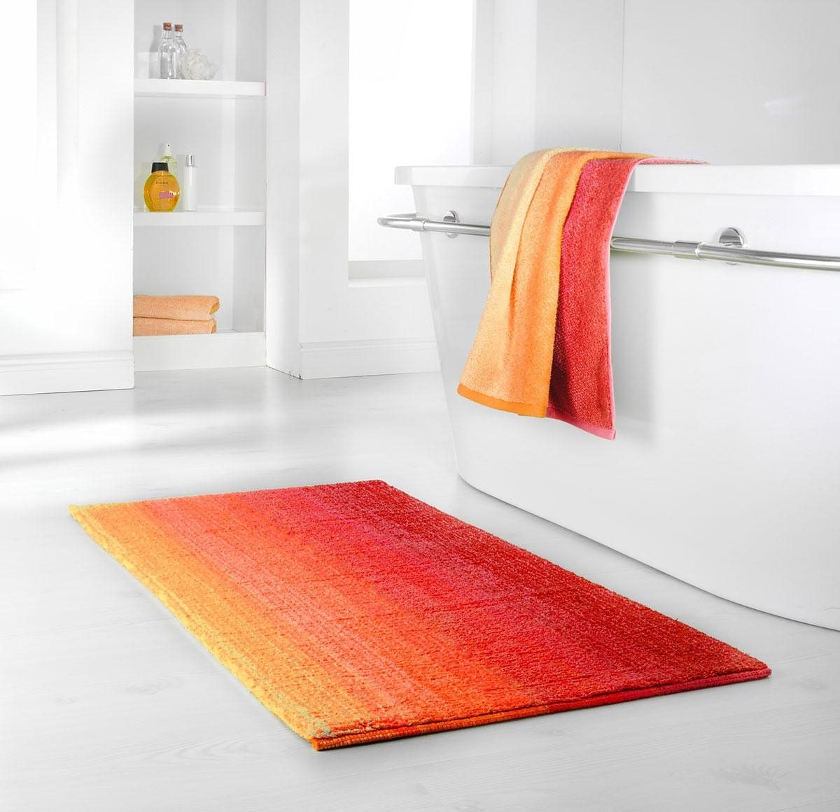 Dyckhoff Badematte "Colori 09285" Höhe 14 mm fußbodenheizungsgeeignet günstig online kaufen