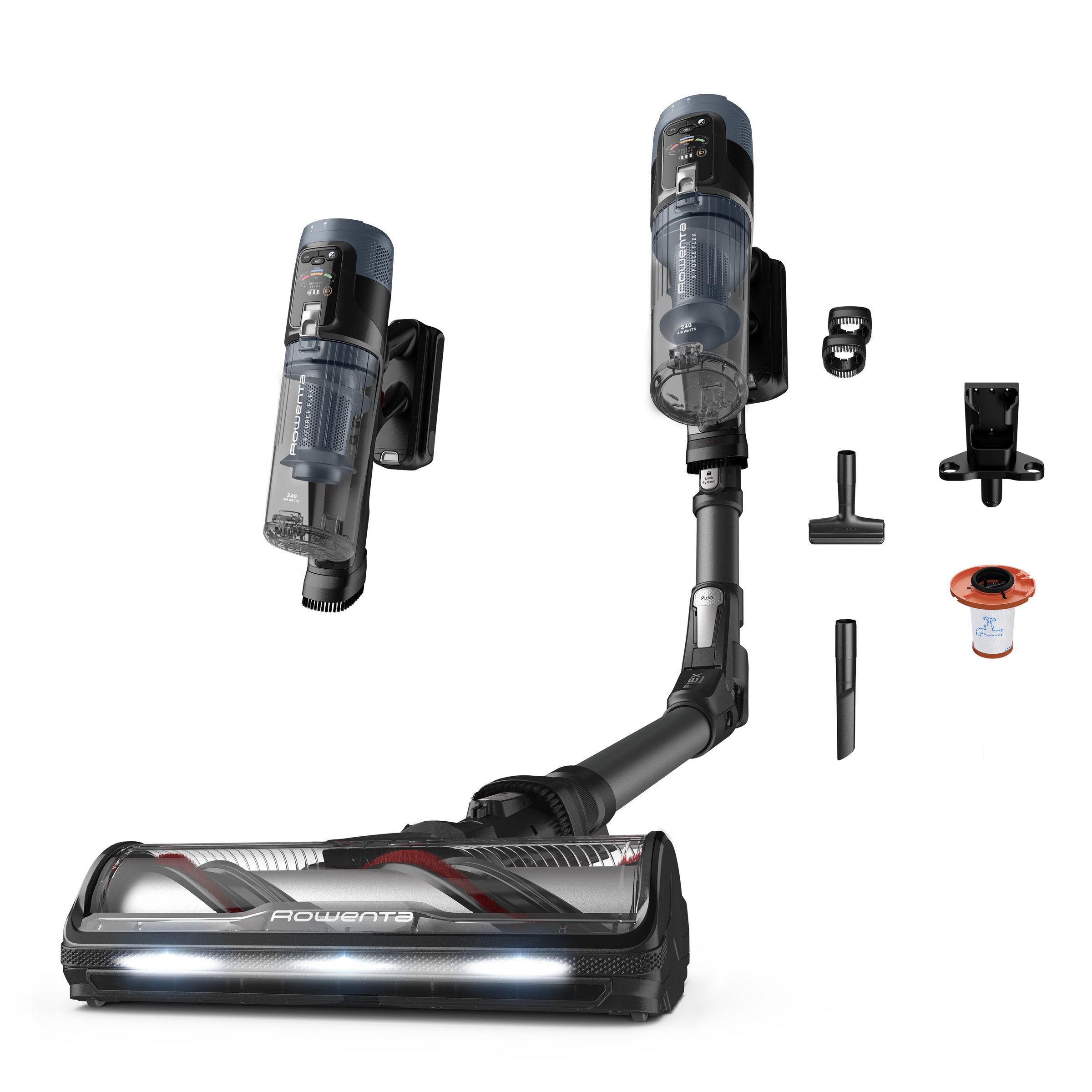 Rowenta Akku-Hand-und Stielstaubsauger »X-Force Flex 14.80 RH9B36«, 240 AW, günstig online kaufen