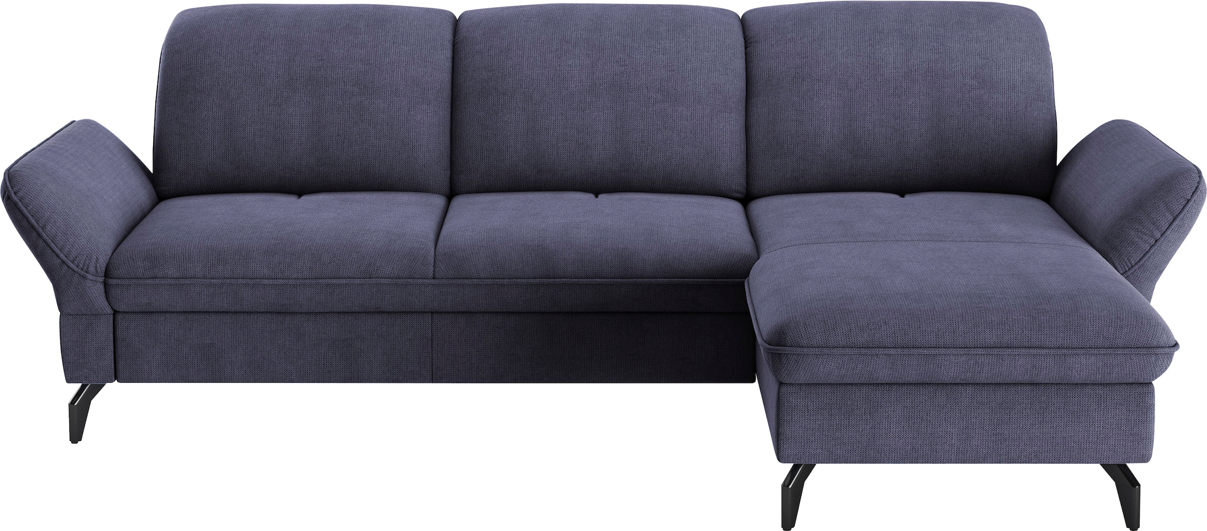 sit&more Ecksofa "Leandro L-Form" Wahlweise mit Bett-, Kopfteil - und Armle günstig online kaufen