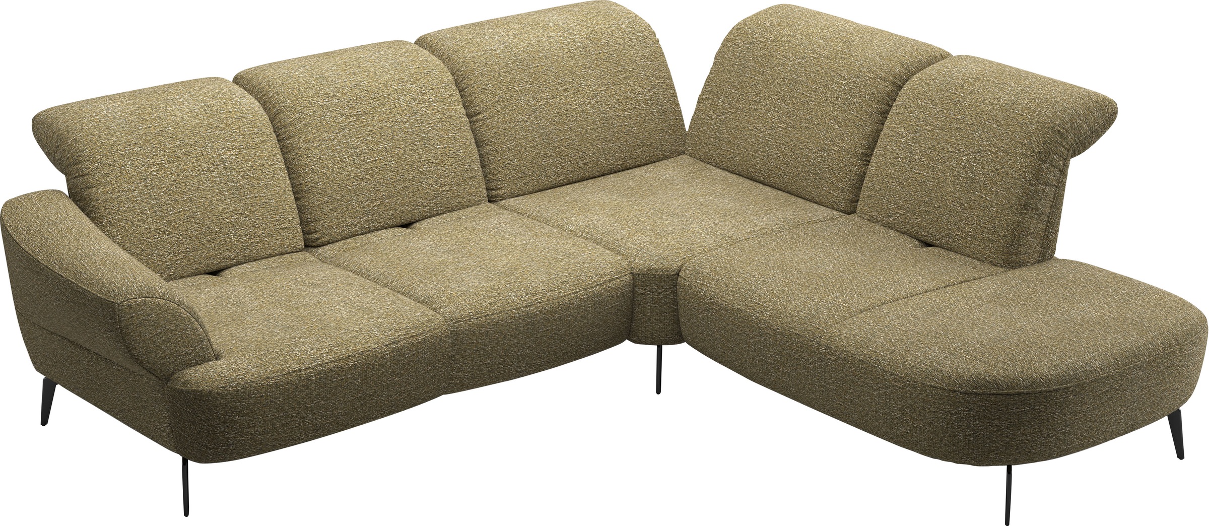 sit&more Ecksofa »Dance«, inkl.System Click&Seat und Sitztiefenverstellung