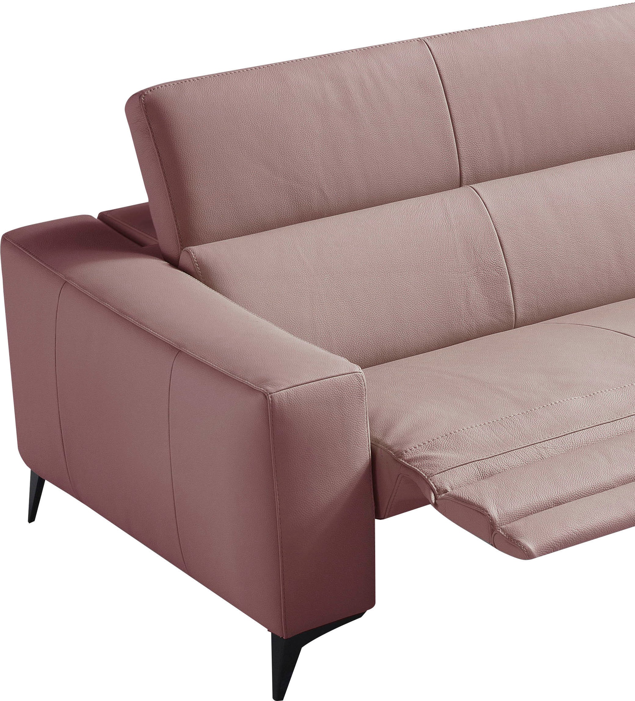 Egoitaliano Ecksofa »Edith, Designsofa mit hohem Sitzkomfort, L-Form«, inkl günstig online kaufen