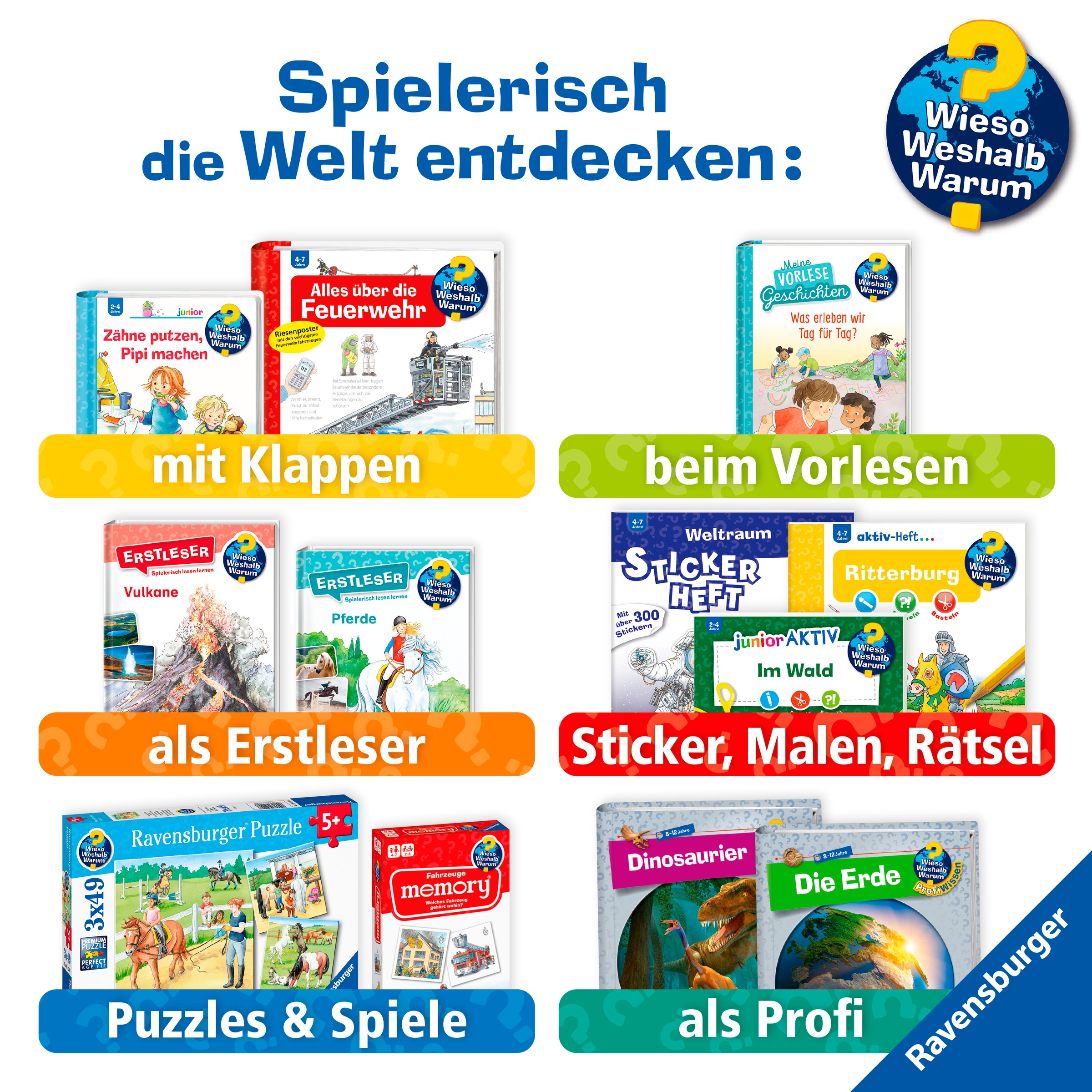 Ravensburger Kinderbuch »Wieso? Weshalb? Warum?, Band 1 Wir entdecken unseren Körper«