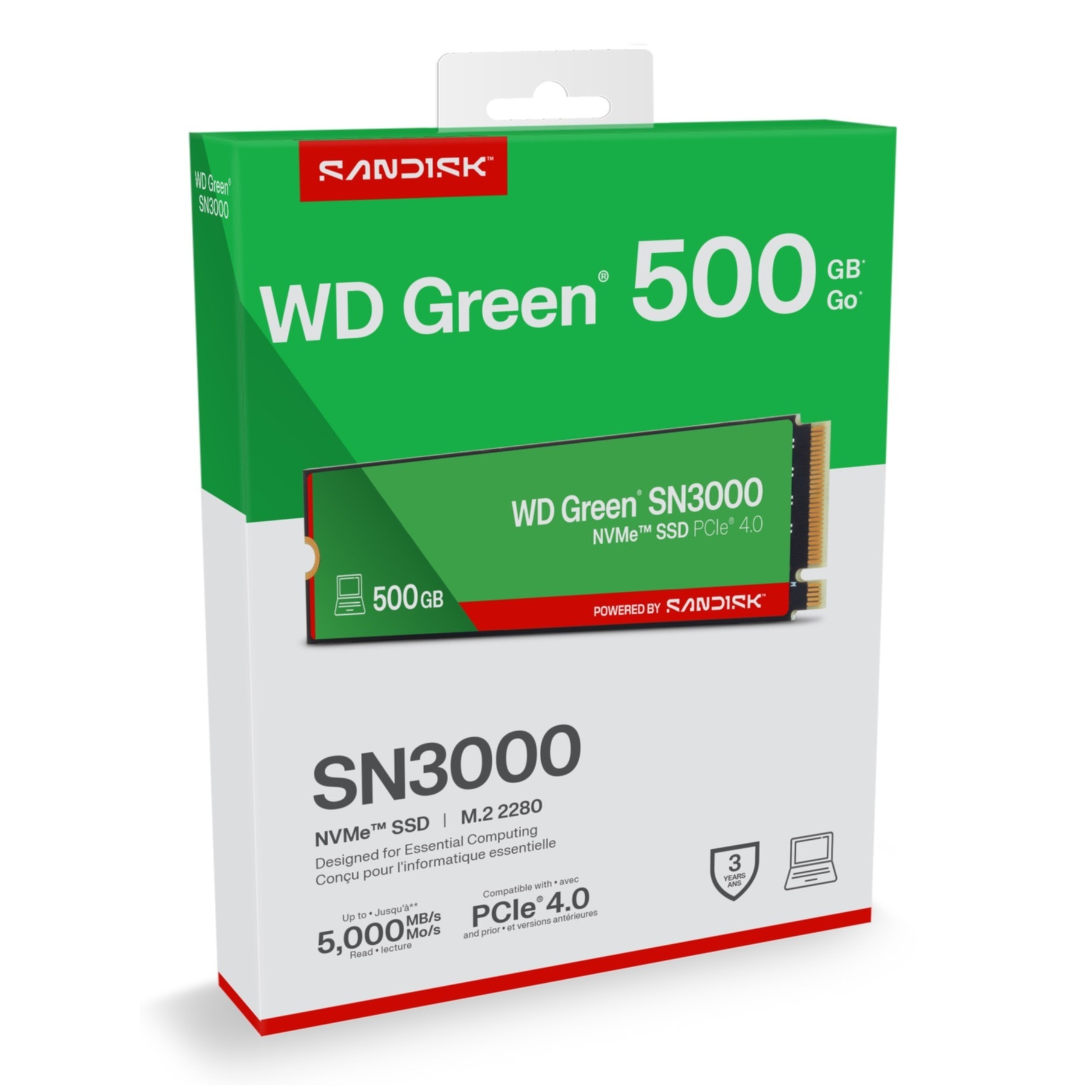 Sandisk interne SSD »WD Green SN3000 NVMe«
