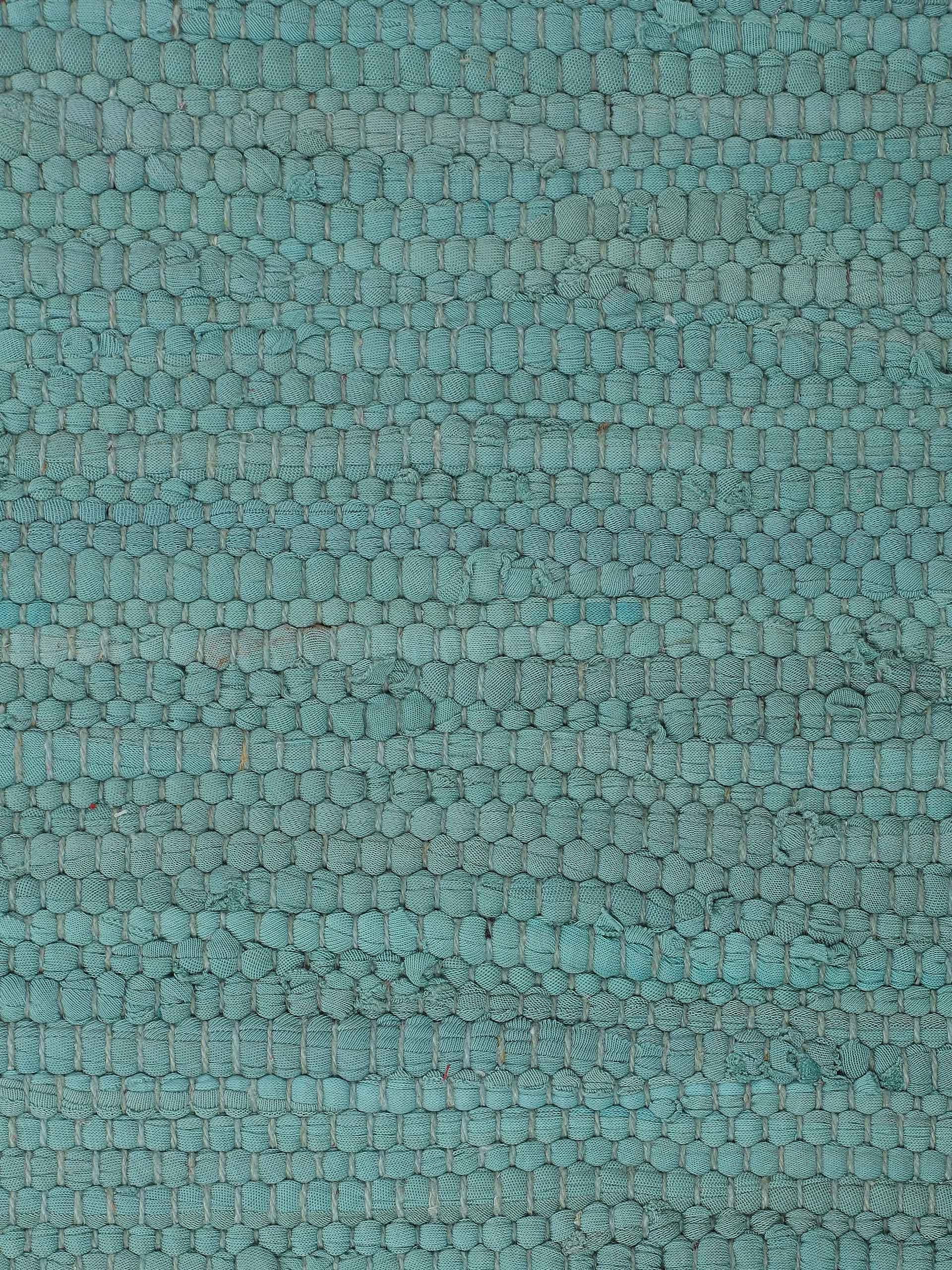 carpetfine Teppich »Kelim Chindi uni, auch als Läufer«, rechteckig, 5 mm Höhe, Wendeteppich, reine Baumwolle, handgewebt, Uni-Farben, mit Fransen