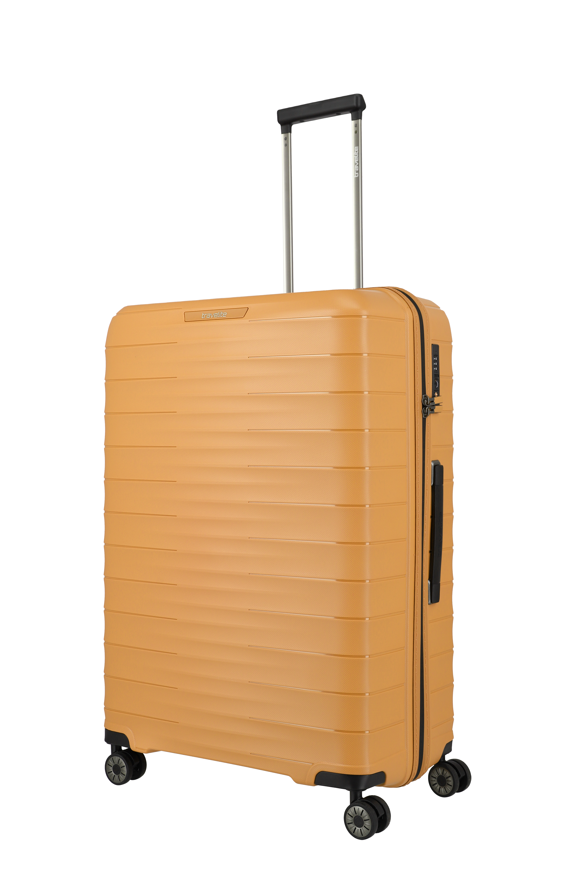 travelite Trolleyset »MOOBY 3-teilig Reisekoffer Hartschale« mit TSA-Schloss und recyceltem Polypropylen