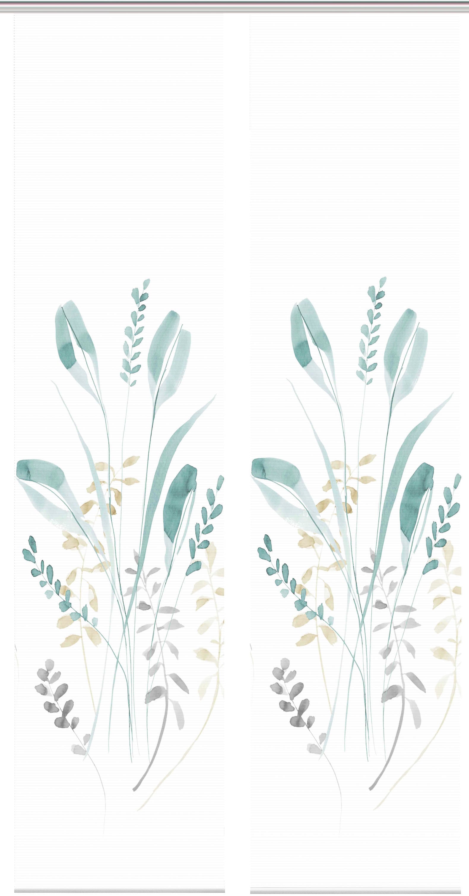 Vision S Schiebegardine »AYENE 2er SET« Paneelwagen 2 Stk. tlg. Schiebevorhang Digidruck 2er Set AYENE