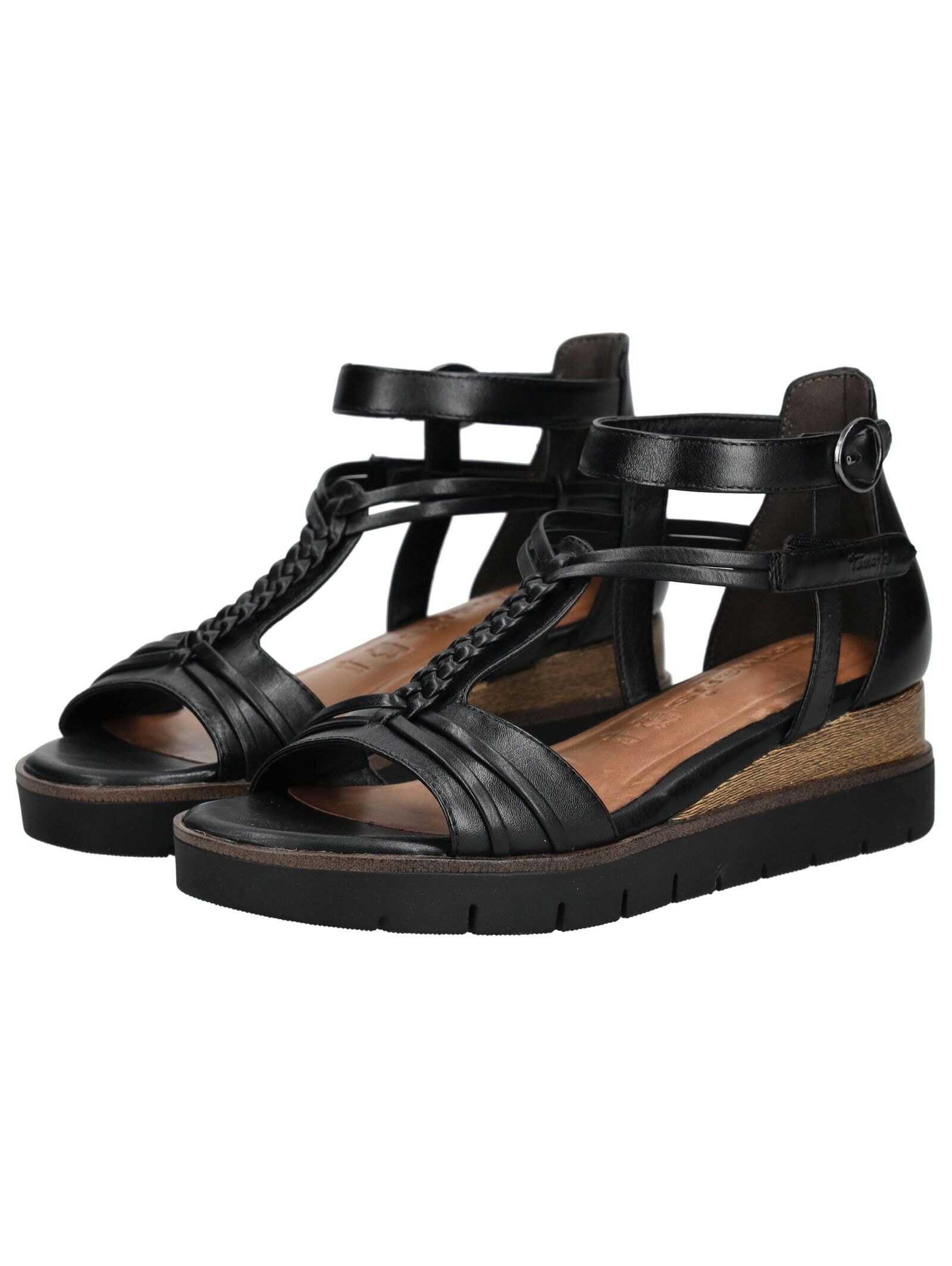 Tamaris Keilsandalette »Tamaris Sandalen Leder/Synthetik«