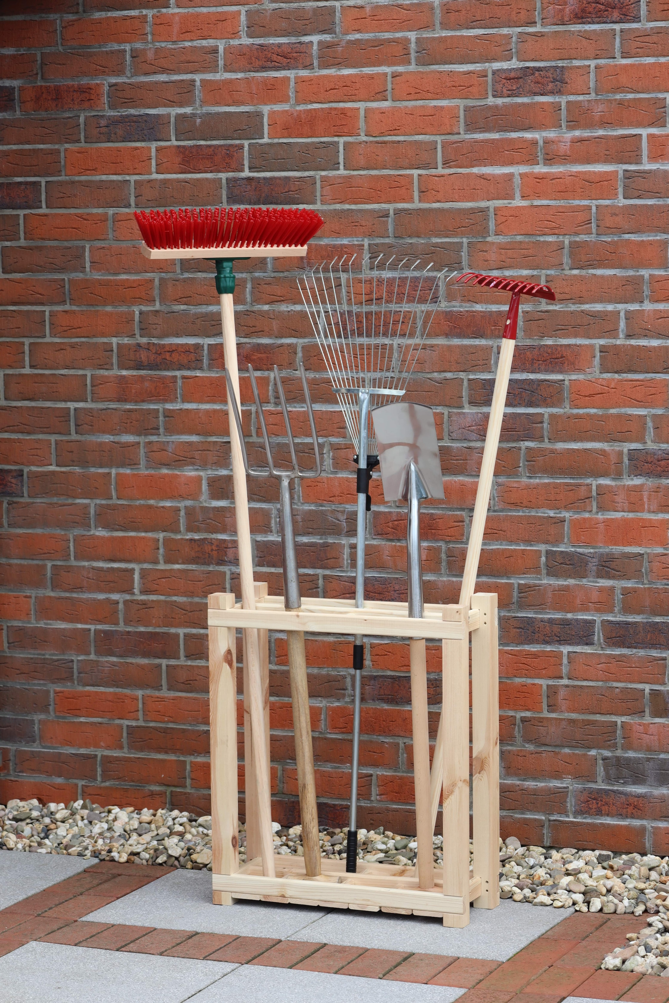 promadino Gartengerätehalter »Universal 353/38«, BxTxH: 60x22x70 cm