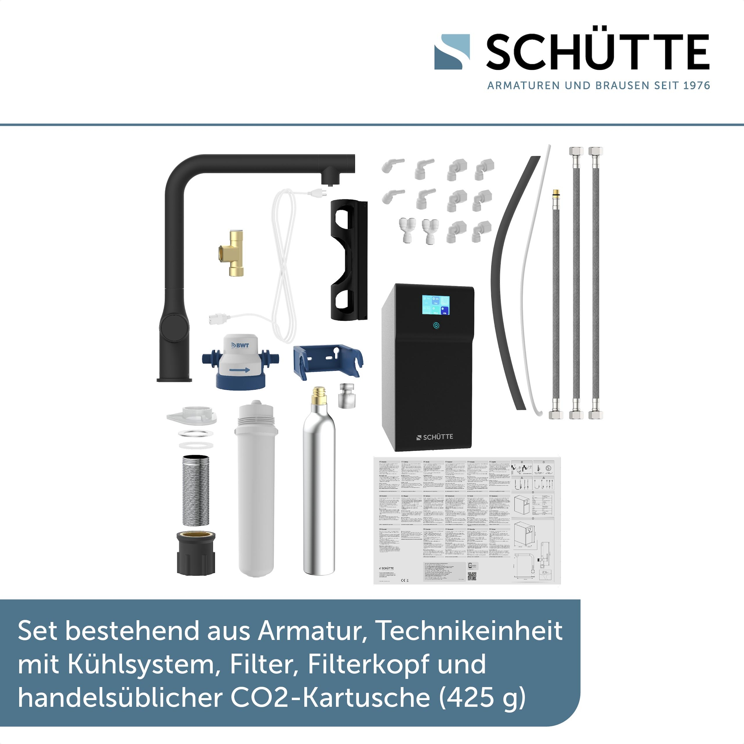 Schütte Spültischarmatur »»AQUASTAR PREMIUM« Sprudelwasser-Spültischarmatur«