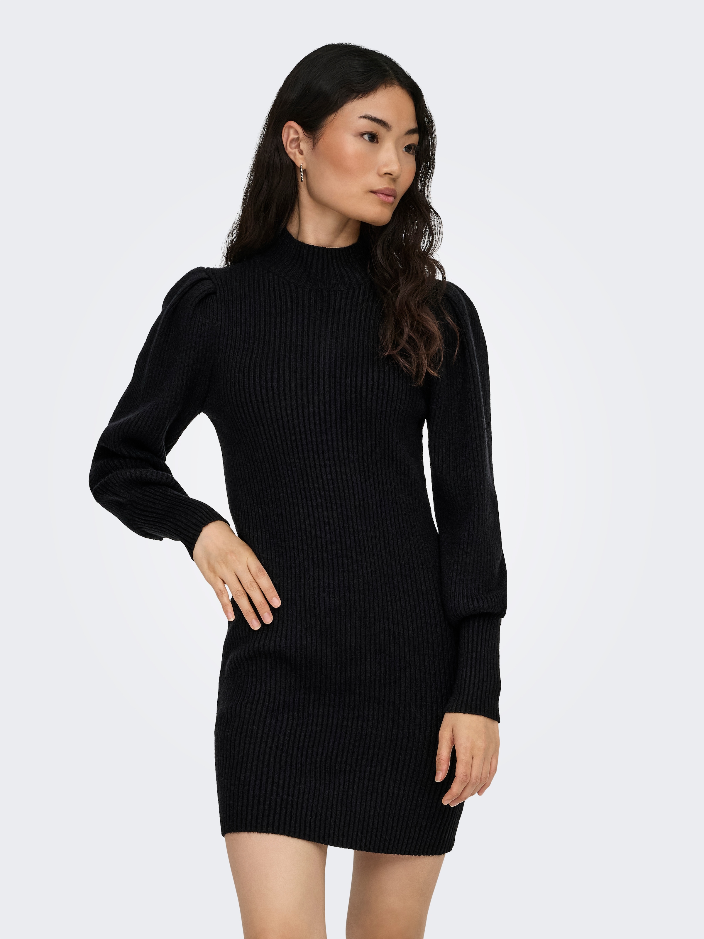 ONLY Strickkleid »ONLKATIA L/S DRESS KNT NOOS«