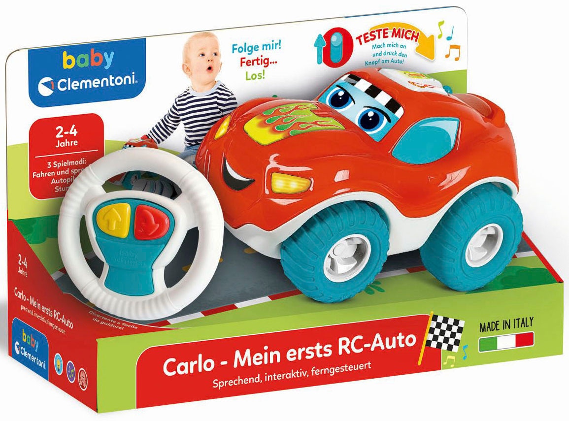 Clementoni® RC-Auto »Baby Clementoni, Carlo - Mein erstes RC-Auto«, Made in Europe; FSC® - schützt Wald - weltweit