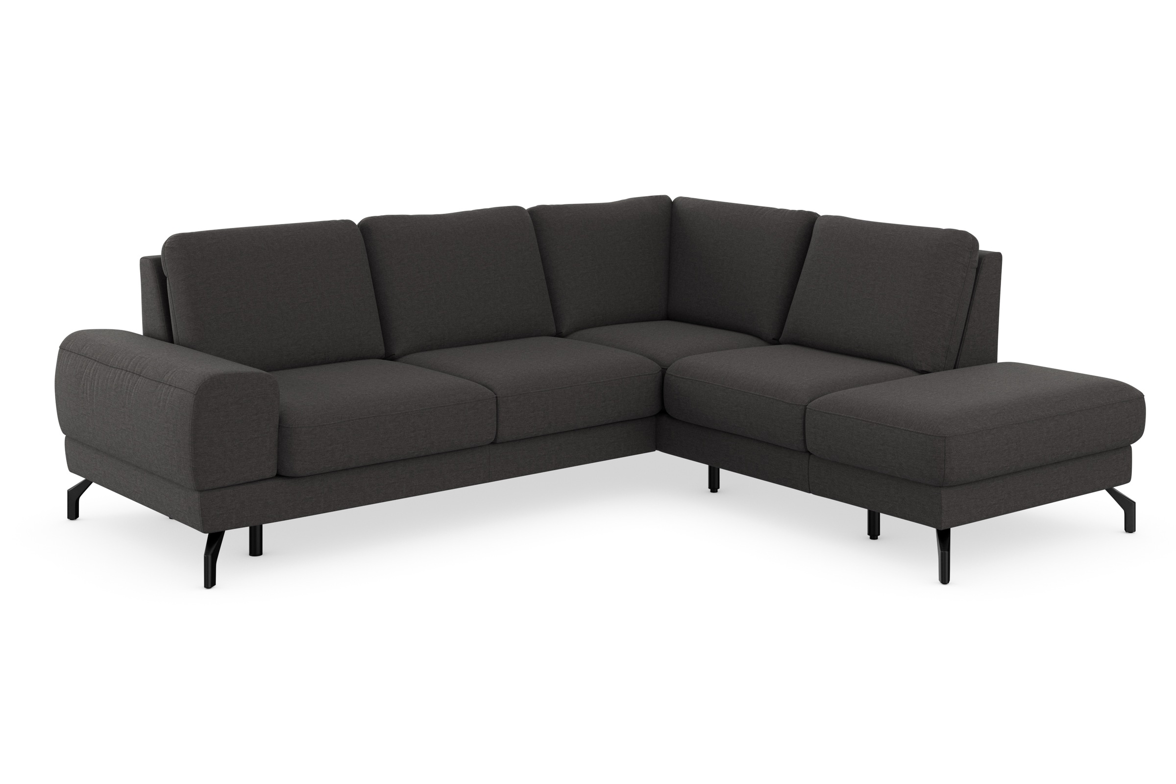 sit&more Ecksofa »Cinturo L-Form«, inklusive Sitztiefenverstellung und Federkern, Sitzhöhe 45 cm
