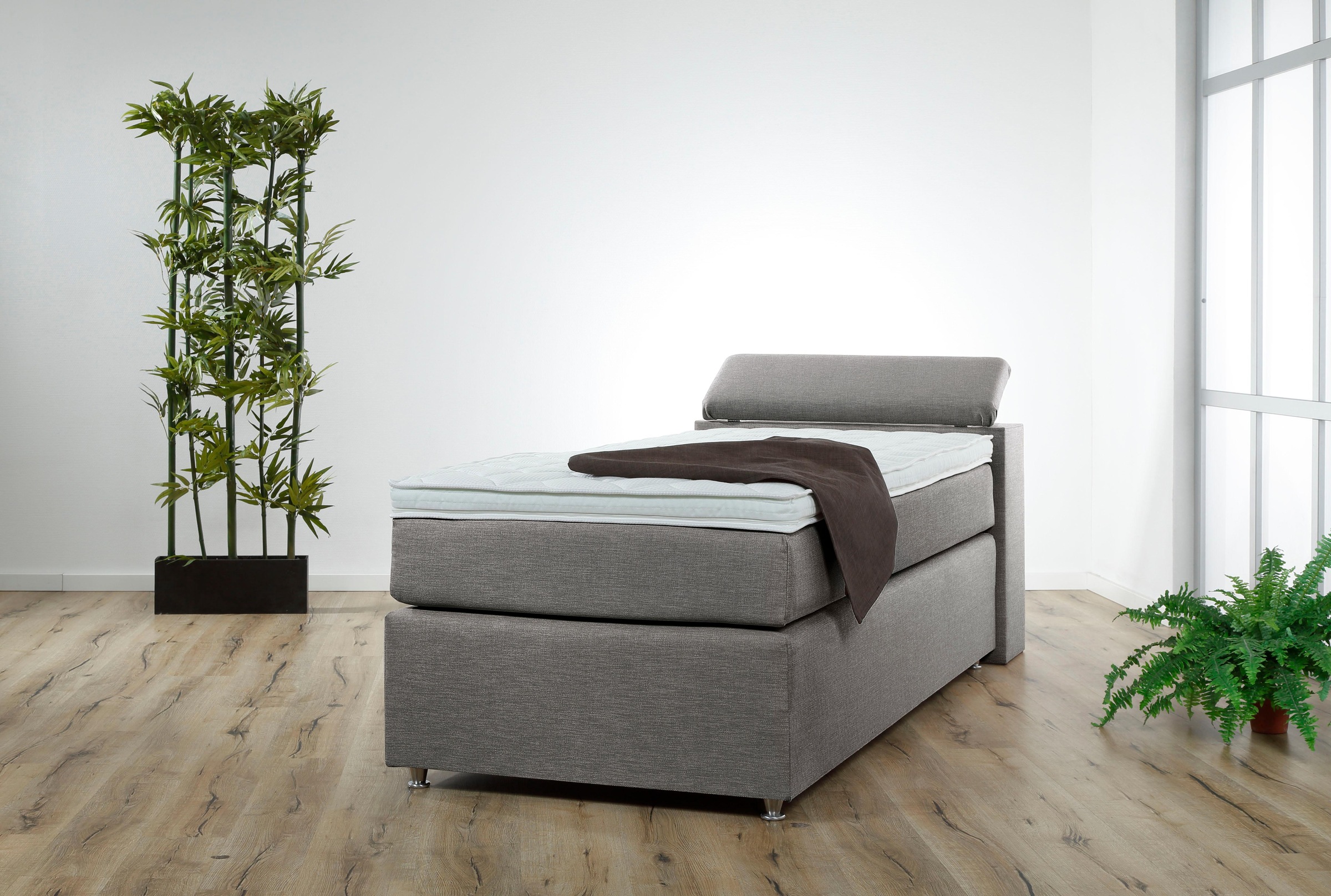 Bild von Breckle Northeim Boxspringbett, mit verstellbaren Kopfteil-Elementen