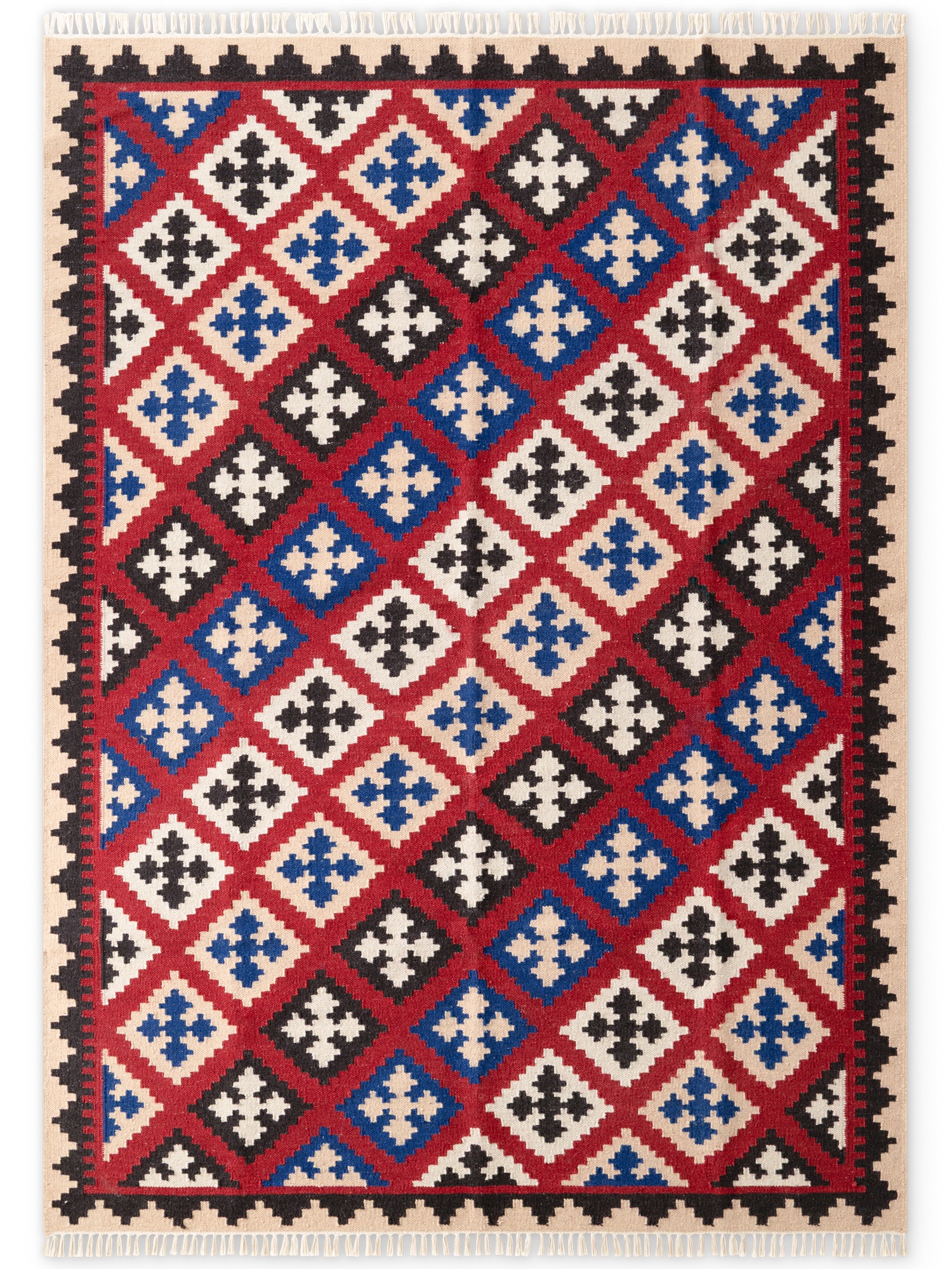 HANSE Home Teppich »Kelim Rami«, rechteckig, 3 mm Höhe, Wolle, Baumwolle, N günstig online kaufen