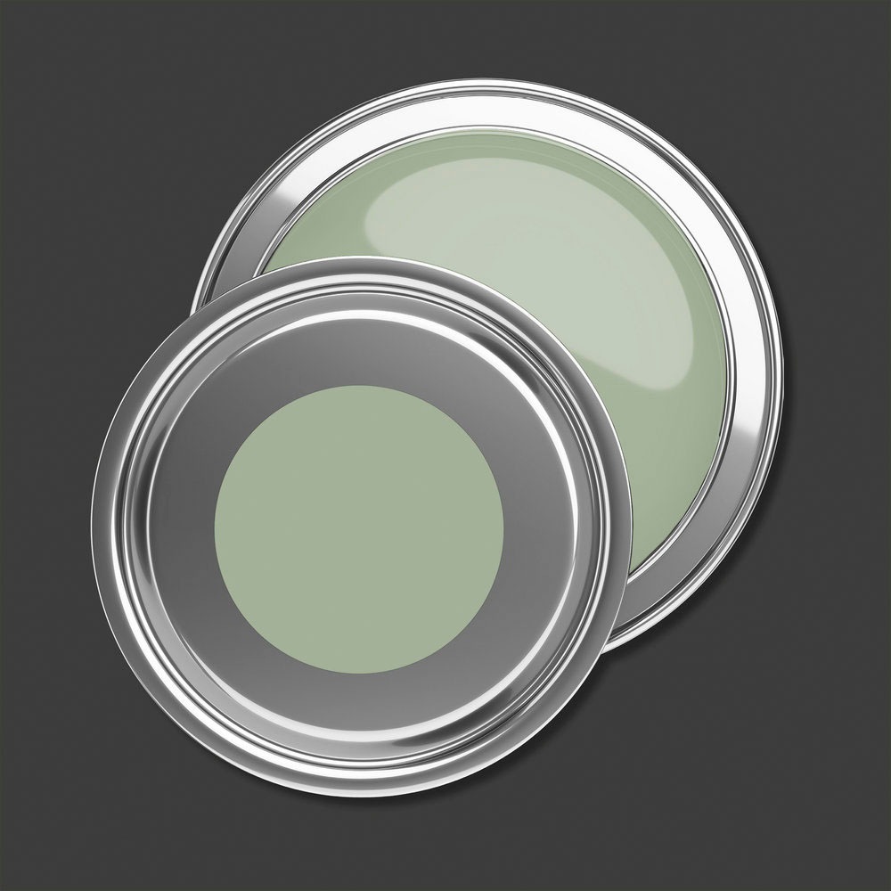 A.S. Création Wandfarbe »Premium Innenwandfarbe PURO Tuchmatt sage green« ideal für Wohnzimmer, Schlafzimmer, Flur und Küche, Farbwelt Grün