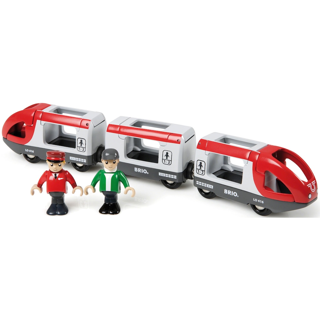 BRIO® Spielzeug-Eisenbahn »BRIO® WORLD, Roter Reisezug«
