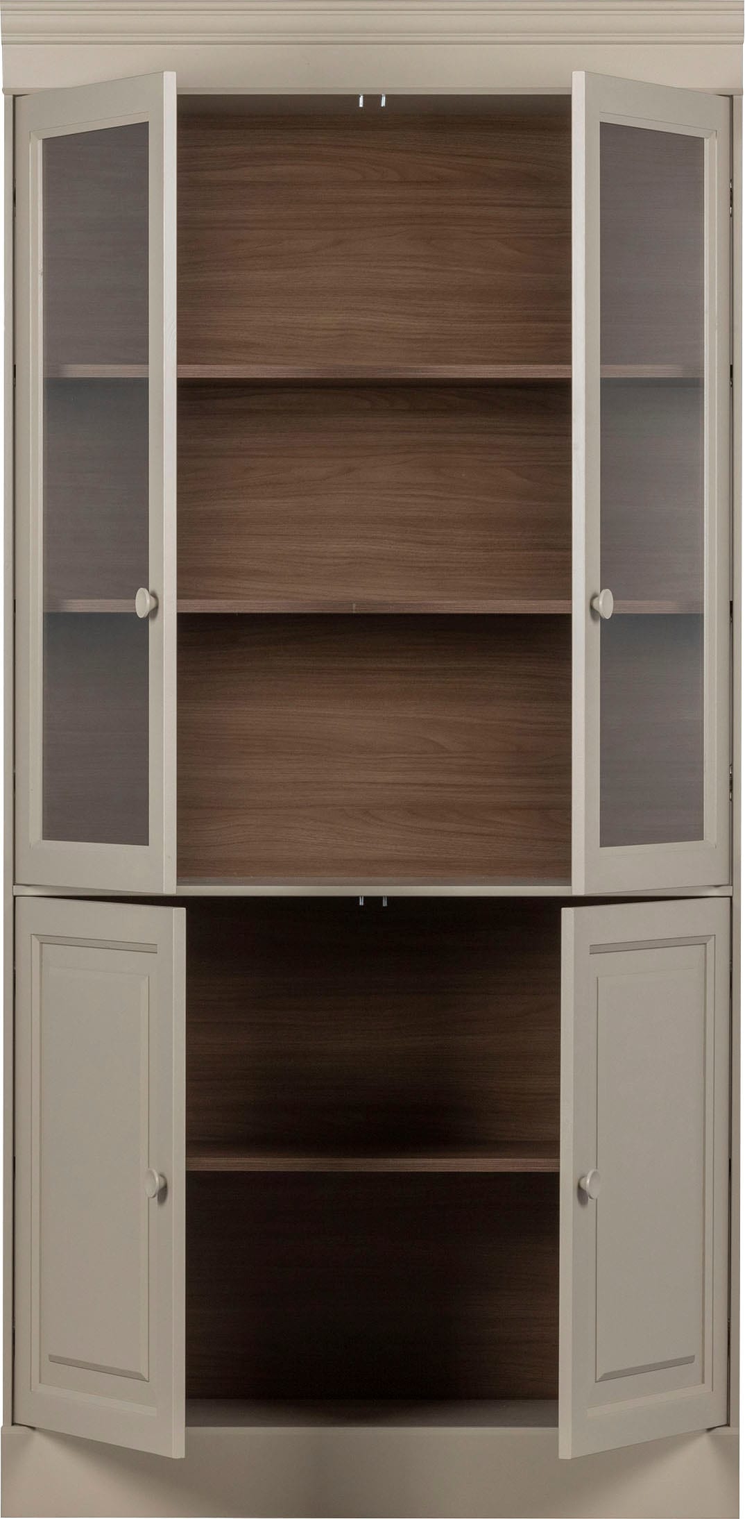 vtwonen Vitrine »Chow«, aus Kiefernholz, Breite 105 cm x Höhe 215 cm