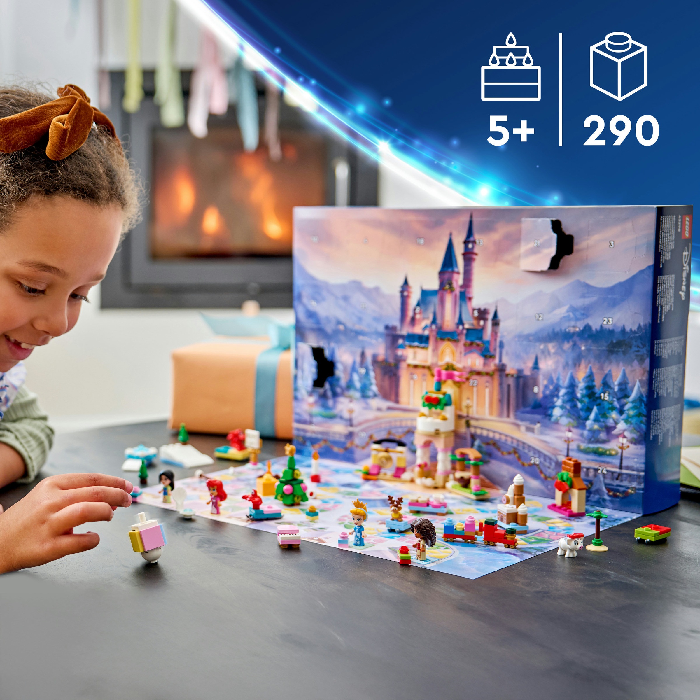 LEGO® Spielzeug-Adventskalender »Adventskalender 2026 (43298), LEGO Disney Princess« ab 5 Jahren Made in Europe