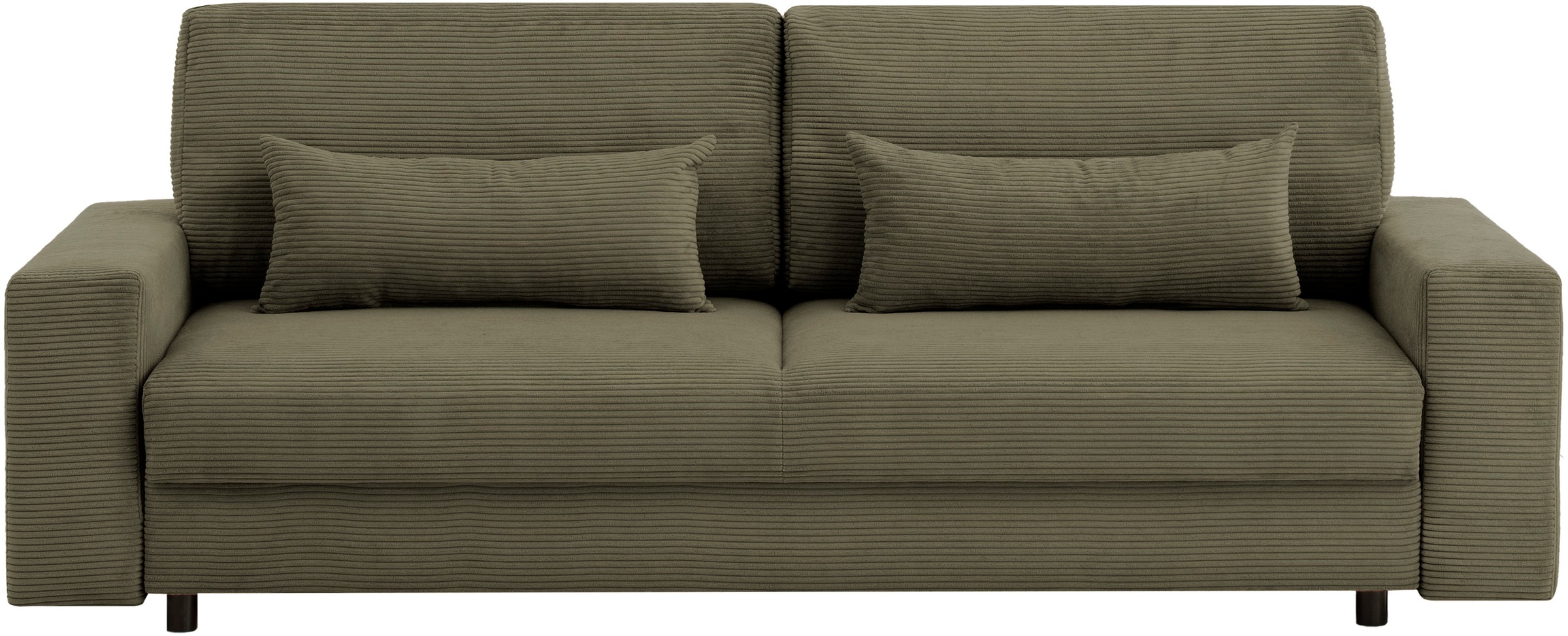 LeGer Home by Lena Gercke Schlafsofa »Imoga, Polster mit Schlaffunktion, 3-Sitzer Sofa, Couch mit Bettkasten«, in modernen Farben und Stoffen, Bettfunktion, Liegefläche: 200x150 cm