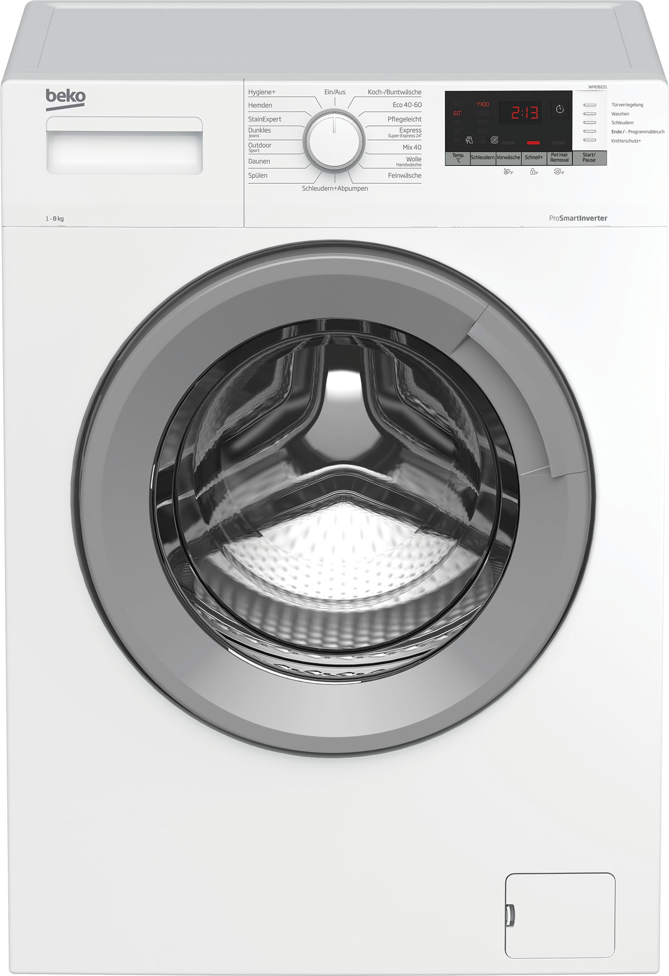 2. Bild von BEKO Waschmaschine »WMO8221«, WMO8221, 8 kg, 1400 U/min