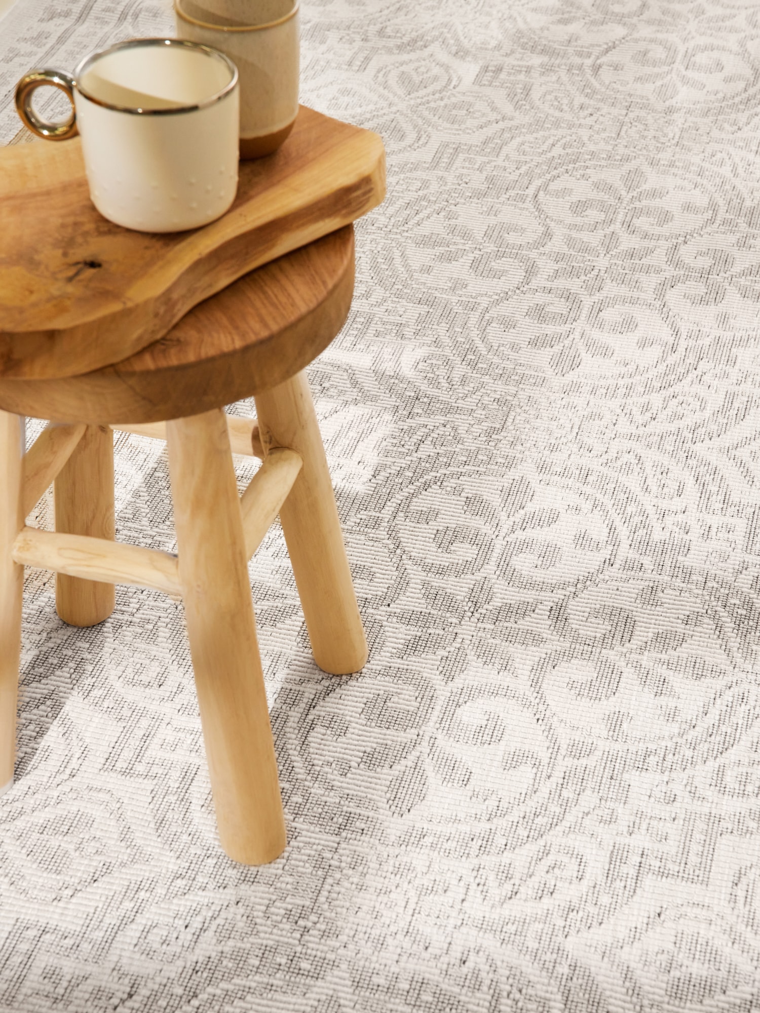 NORTHRUGS Outdoorteppich »Rosel Wendeteppich«, rechteckig, 5 mm Höhe, In und Outdoor, Flachgewebe, wetterfest, pflegeleicht, robust
