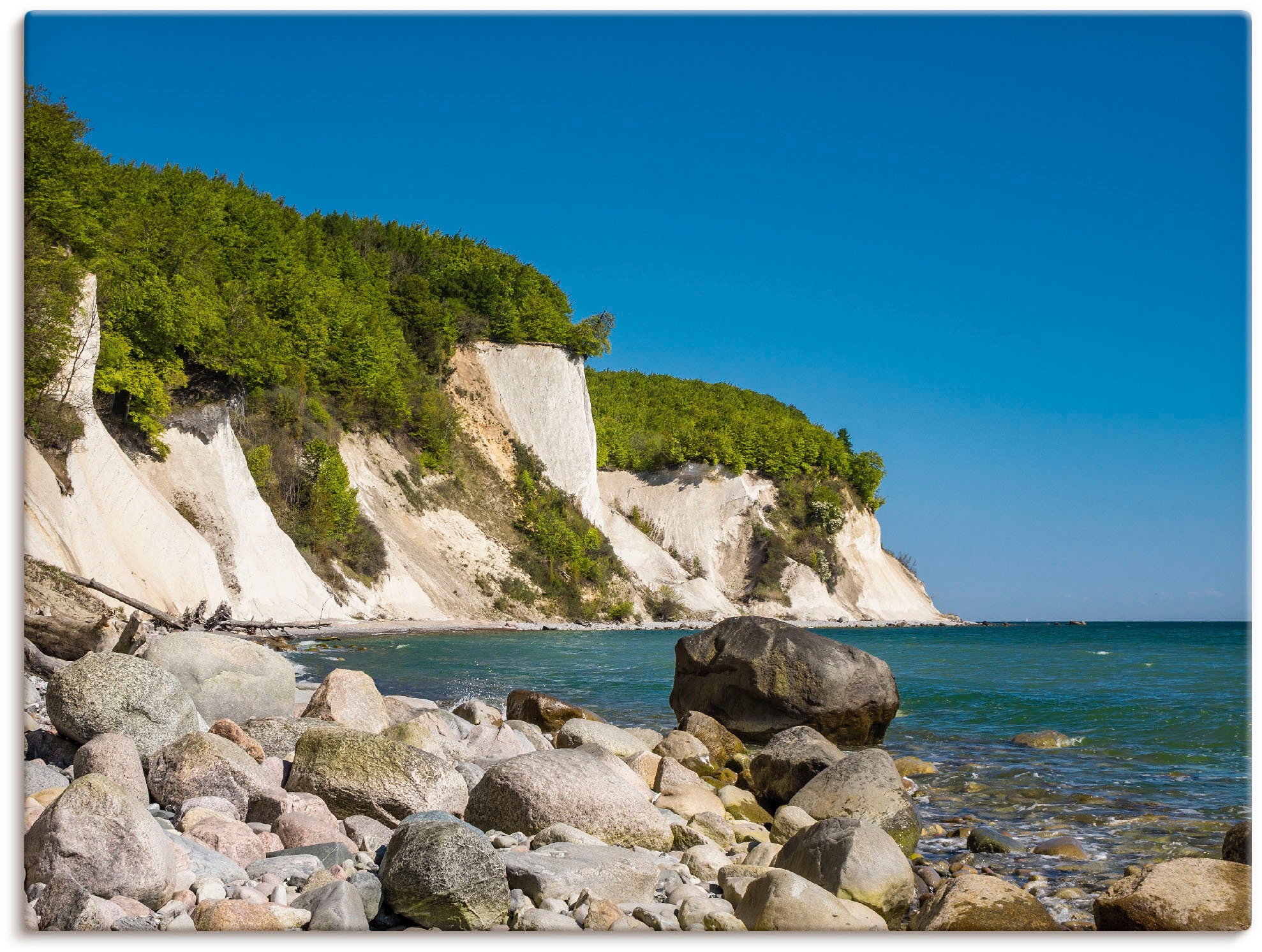 Artland Wandbild »Ostseeküste auf der Insel Rügen«, Küste, (1 St.), als Leinwandbild, Wandaufkleber oder Poster in versch. Größen