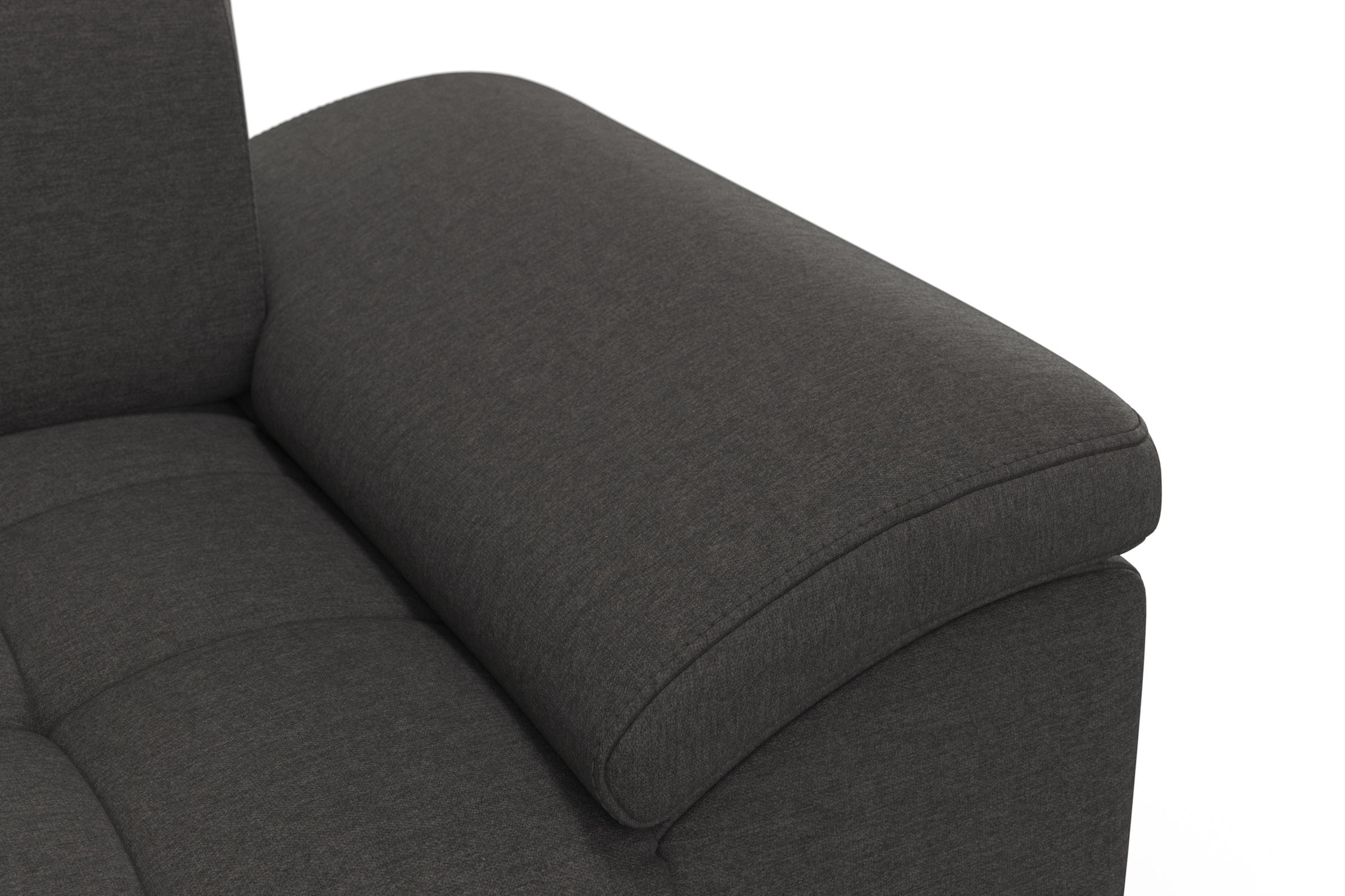 sit&more Ecksofa »Cool L-Form« wahlweise mit Kopfteilverstellung und Vorziehsitz motorisch