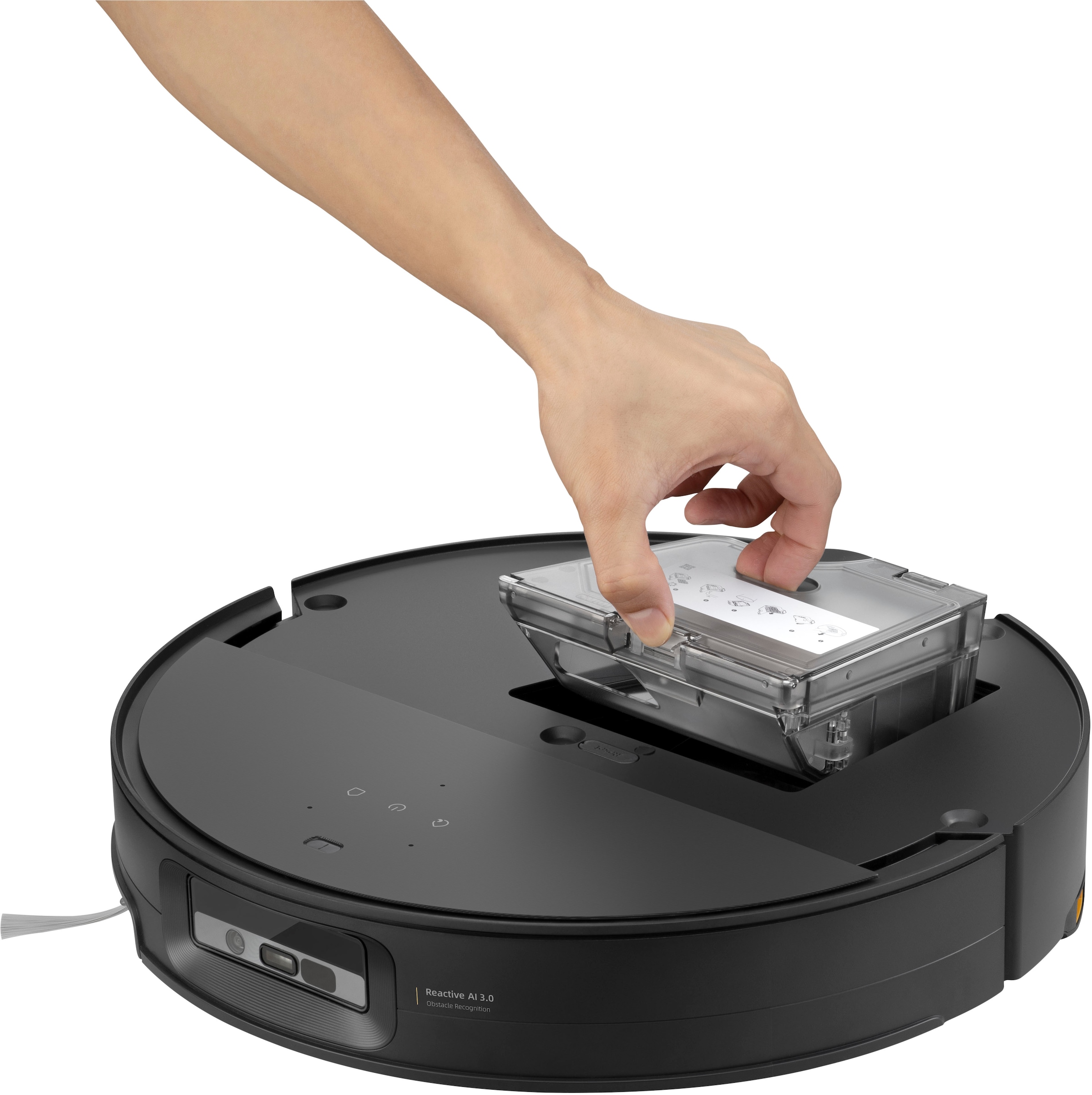 Roborock Saugroboter »Roborock Saros 10«, mit Wassertank (black)
