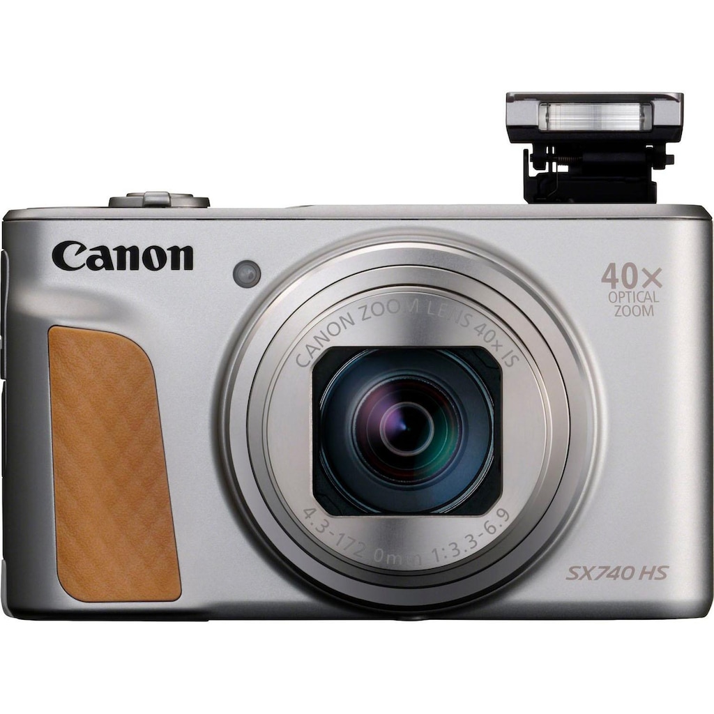 Canon Kompaktkamera »PowerShot SX740 HS«, 20,3 MP, 40 fachx opt. Zoom, Bluetooth-WLAN (Wi-Fi)