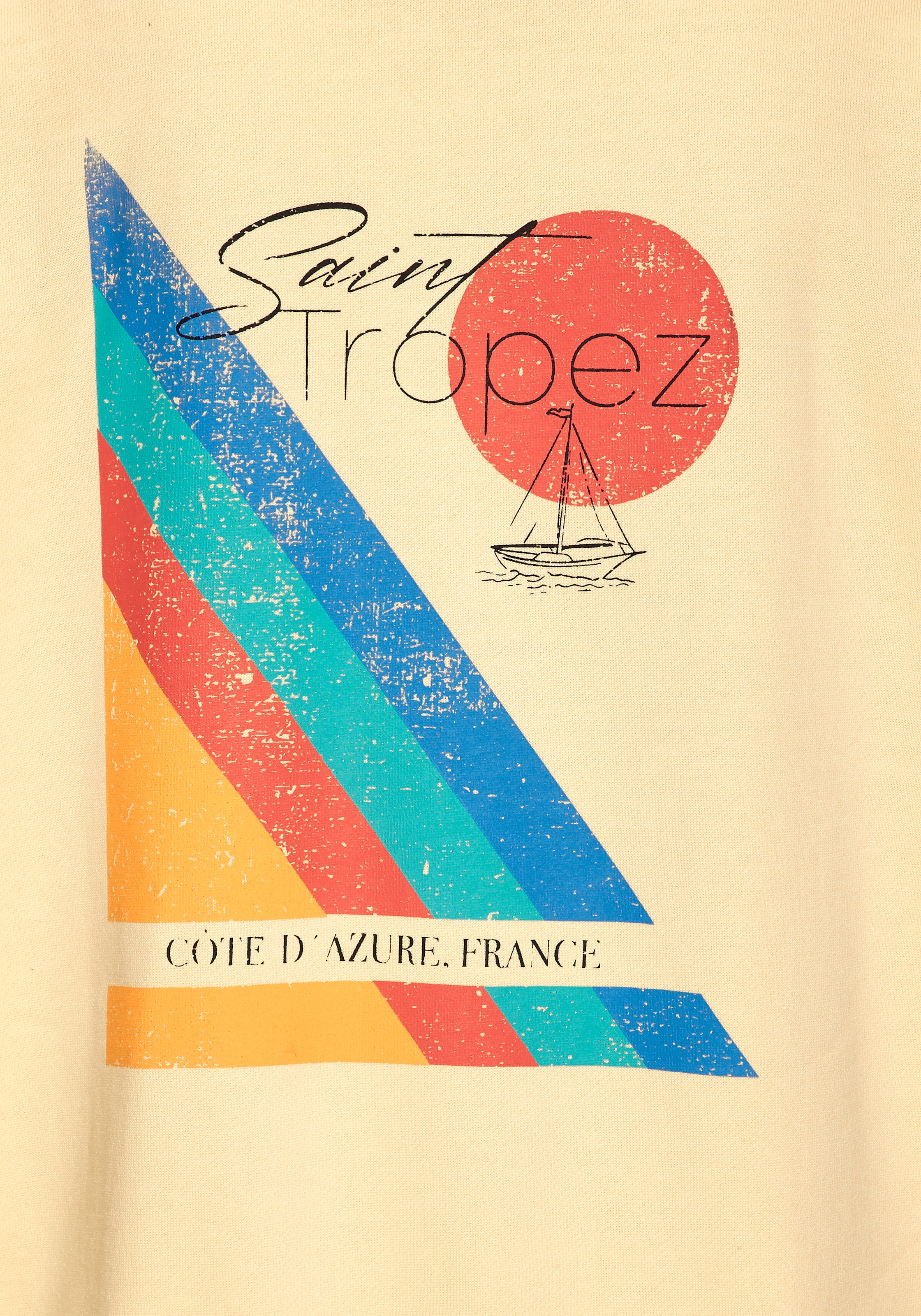 Bench. Kapuzenpullover mit großem Printdruck auf dem Rücken, Loungewear
