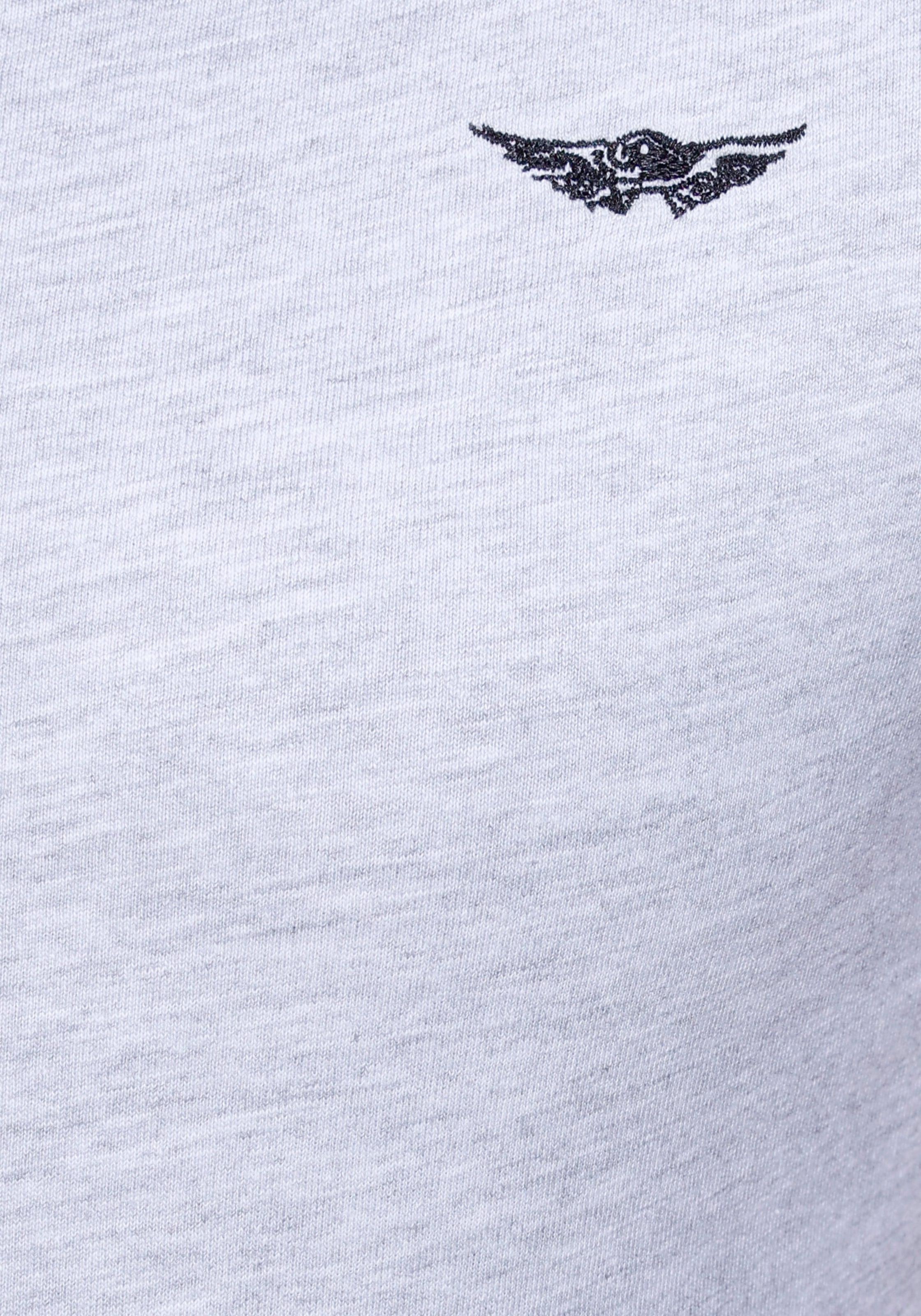 Arizona T-Shirt Kurzarm,  figurbetont,  Basic-Stil,  aus Baumwollmischung