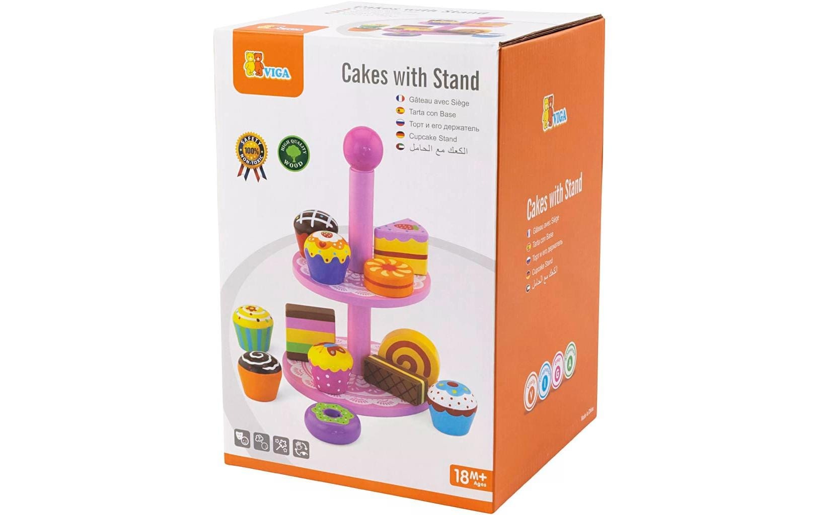 Viga® Holzspielzeug Spielgeschirr »Cupcakes«