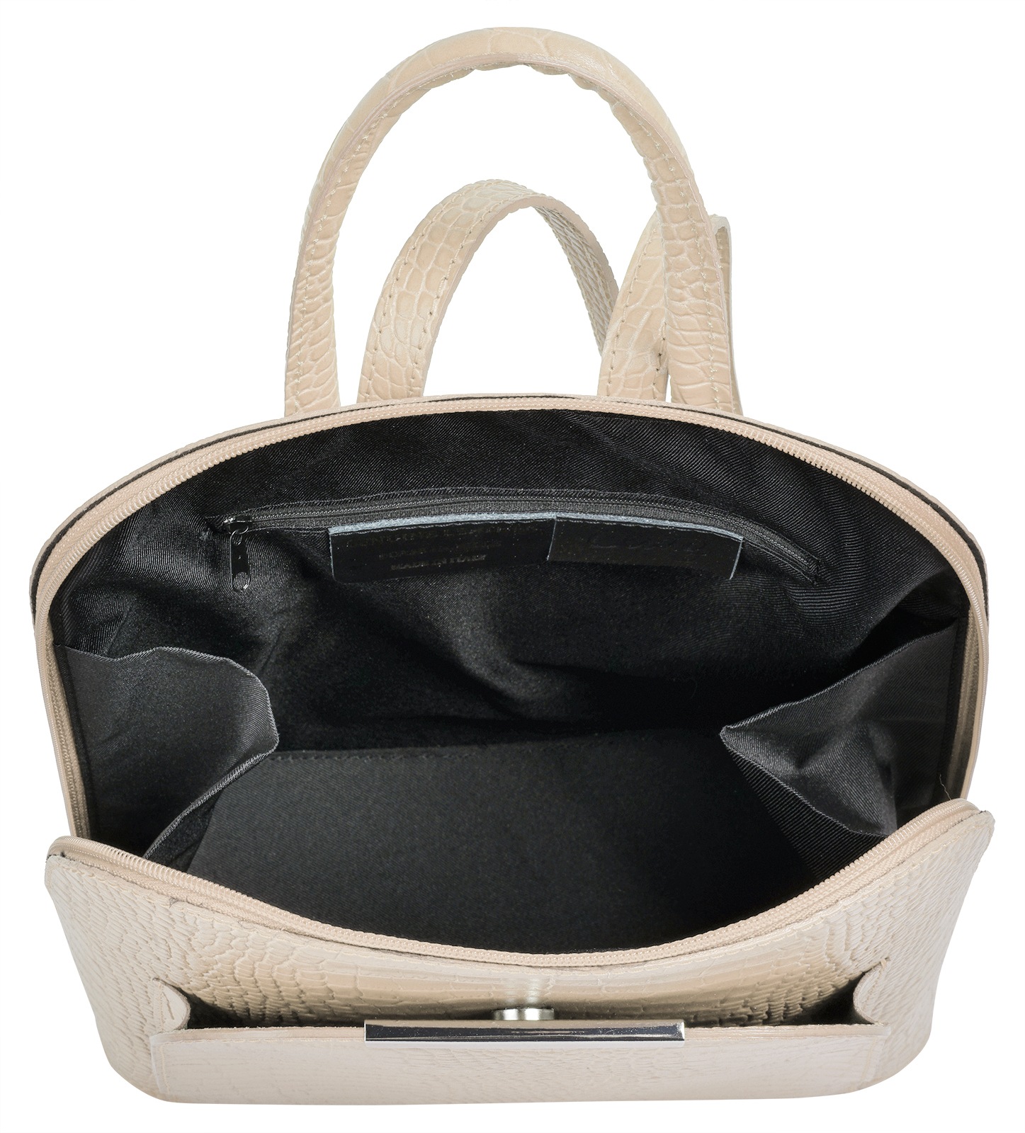 Cluty Cityrucksack, echt Leder, Made in Italy