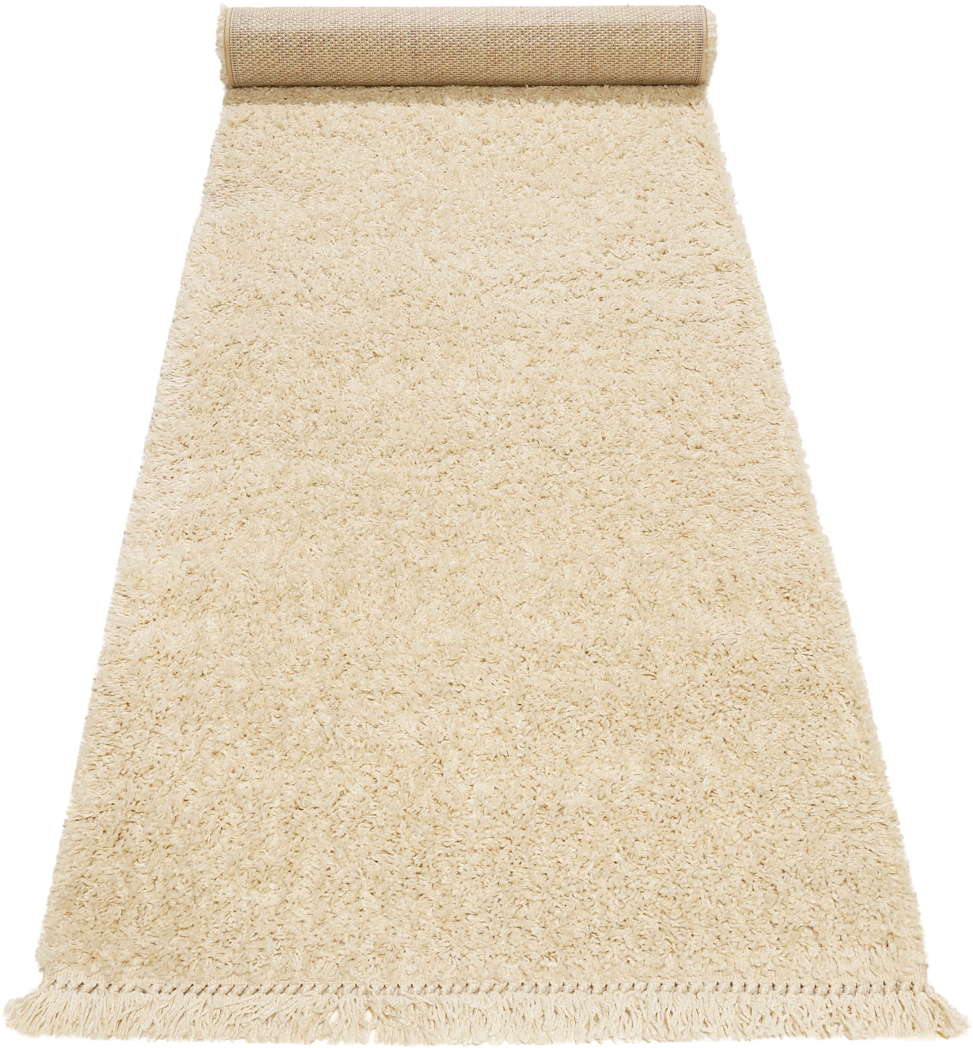 Esprit Hochflor-Teppich »Dantep,  ESP-80261«, rechteckig, 35 mm Höhe, Langflor, Shaggy, sehr weich, mit Fransen, auch als Läufer, Wohnzimmer