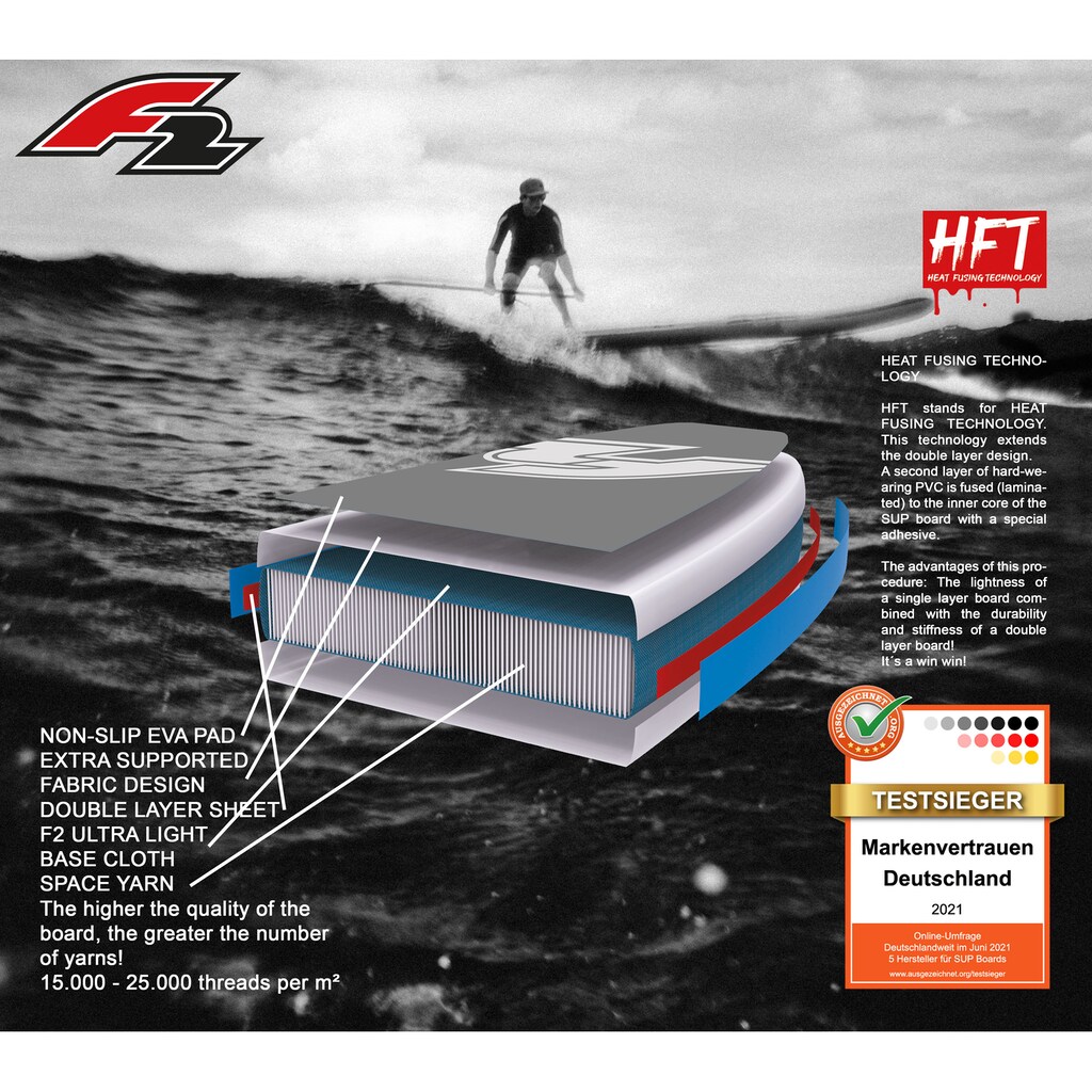 F2 SUP-Board »Open Water«