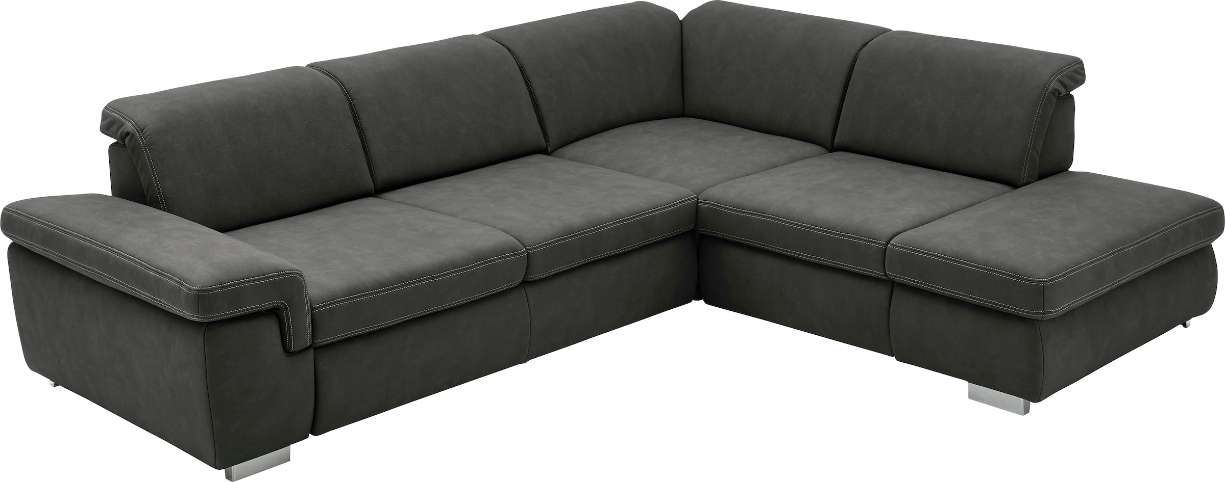 Die PlanBar Ecksofa »MP-IN17041 L-Form, Breite 320 cm« Sitztiefenverstellung, optional Kopfteilverstellung & Schlaffunktion